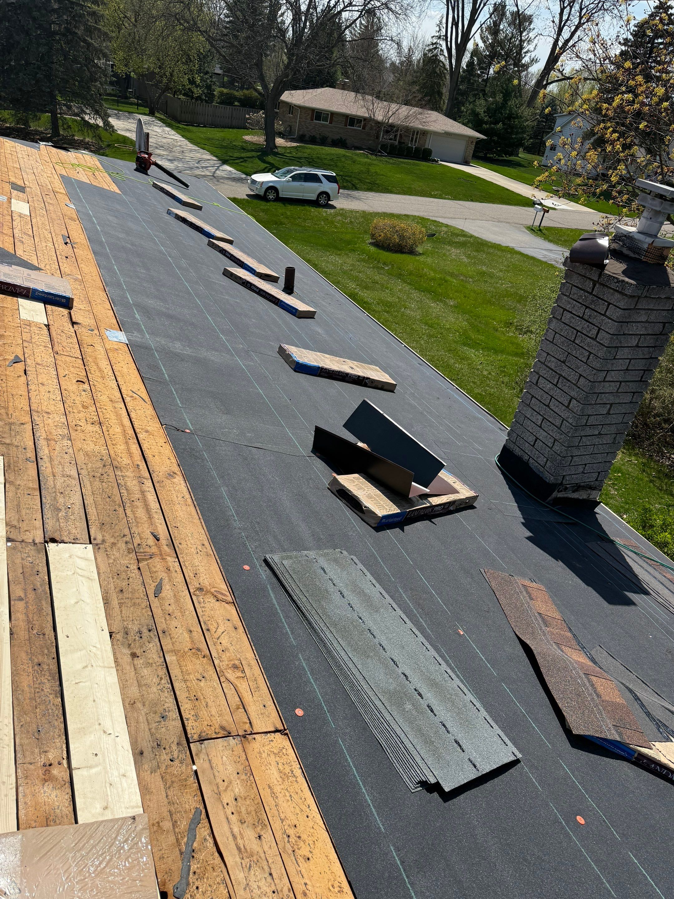 Project in Troy by Eave Roofing