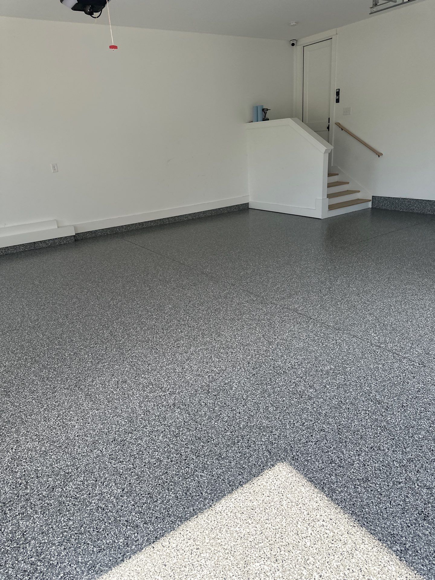 Garage Floor Coating using Wombat by My Garage Floor Guys