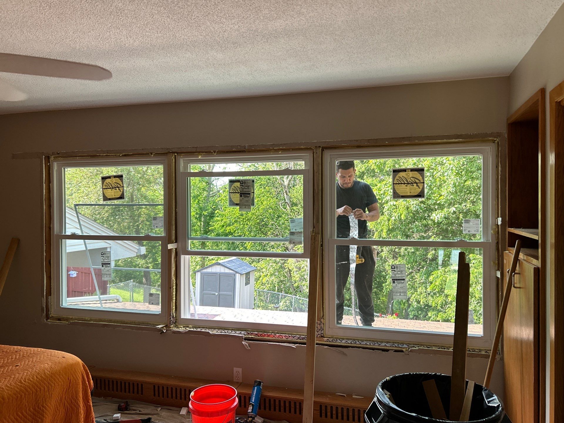 Vinyl window replacement  by United Windows and Siding LLC
