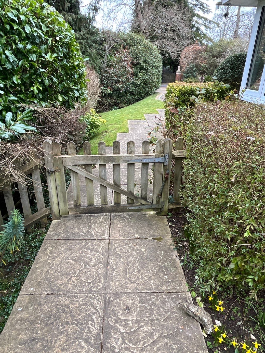 Patio Clean using 18inch Whirlaway FSC by Ges Exterior Cleaning ltd