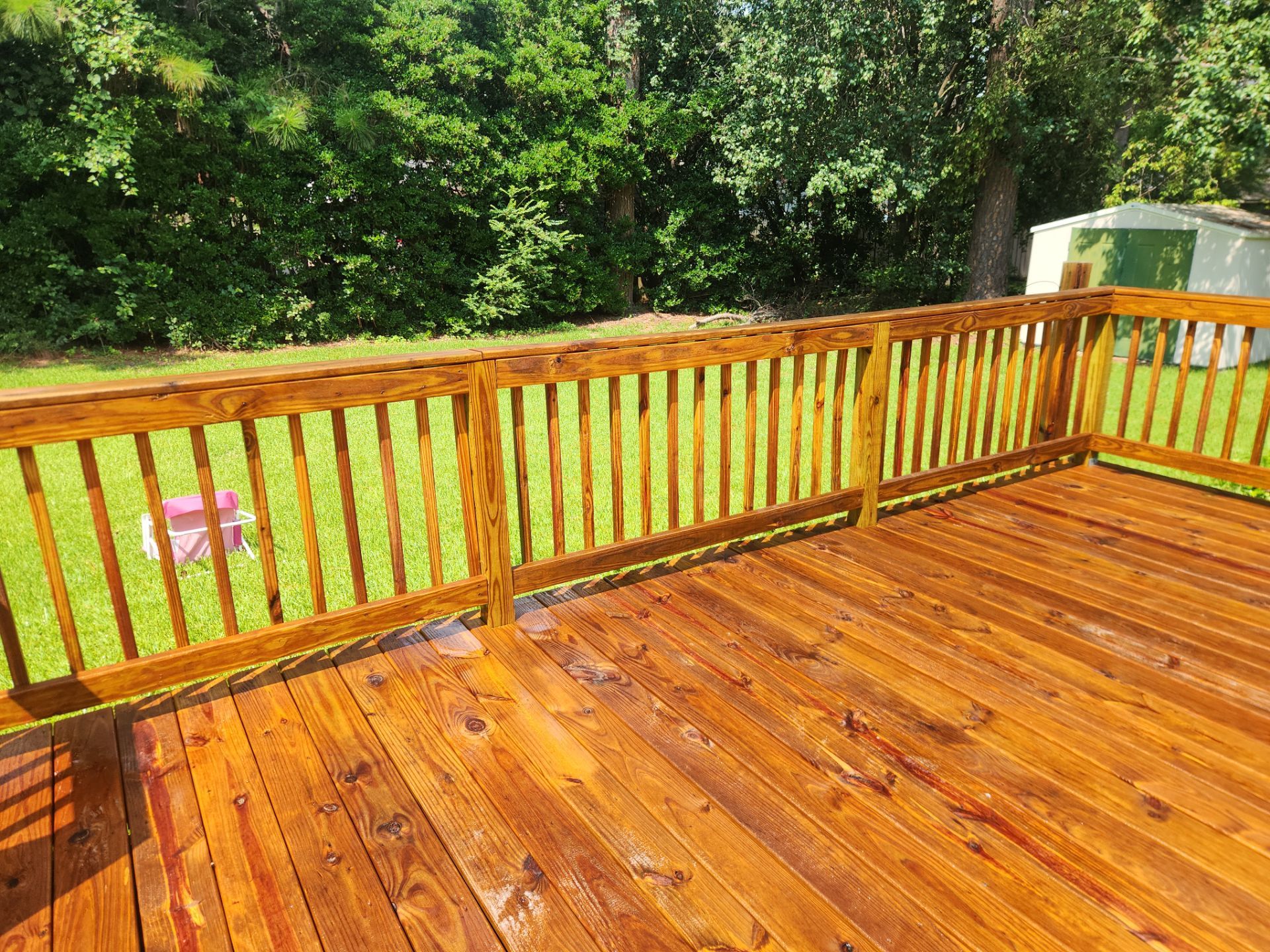 Wood Deck using Wood Sealant by DuraSeal