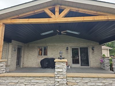 Strasburg Ohio Deck Roof Installation