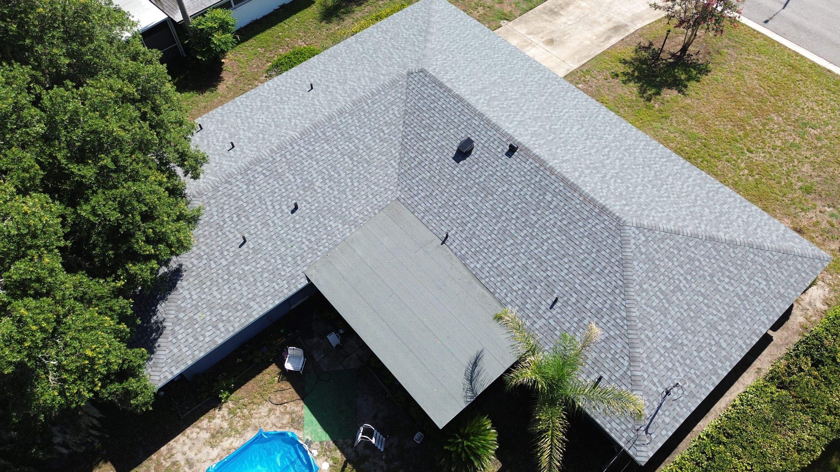 Residential Reroof in Orlando FL by Gold Key Roofing