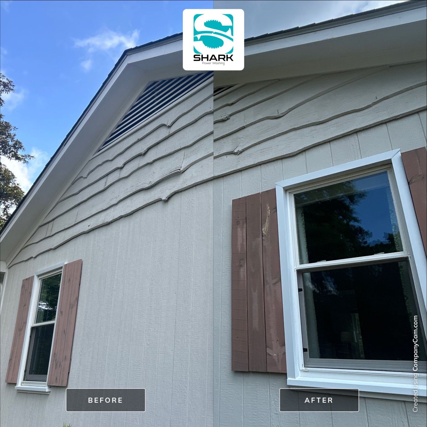 House Washing in Wilmington by Shark Power Washing