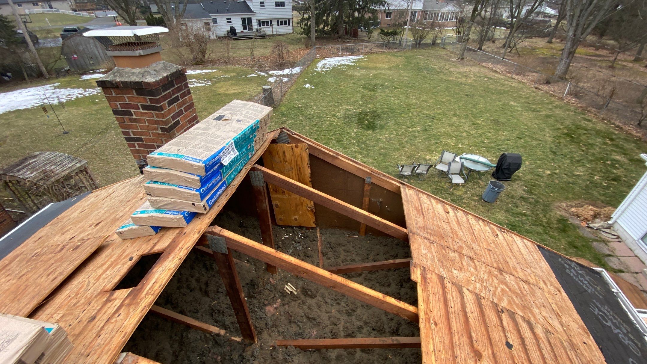 Roof Replacement using CertainTeed Landmark by 180 Contractors