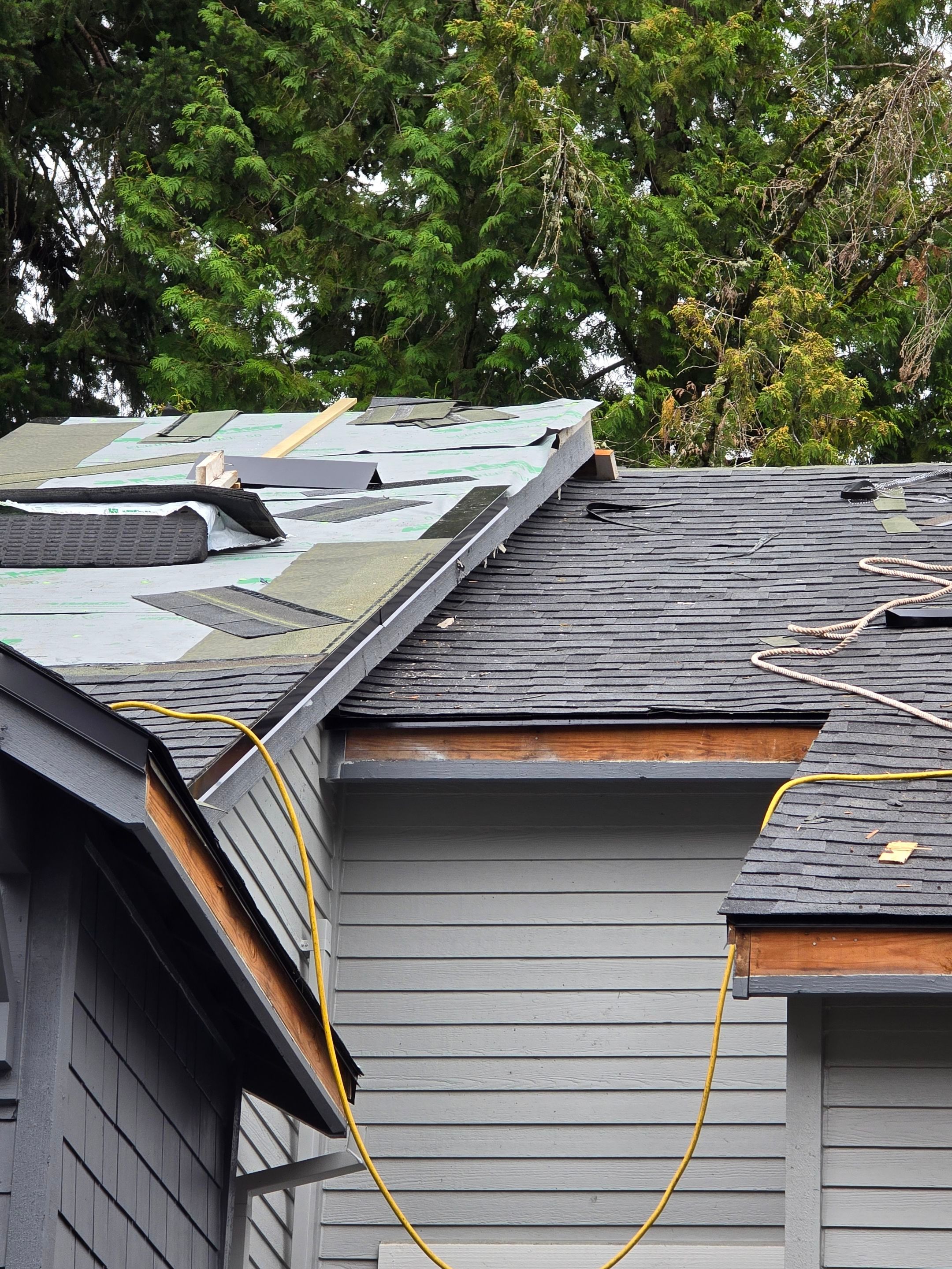 Dawson Station Reroof and Gutters by Hawthorne General Construction