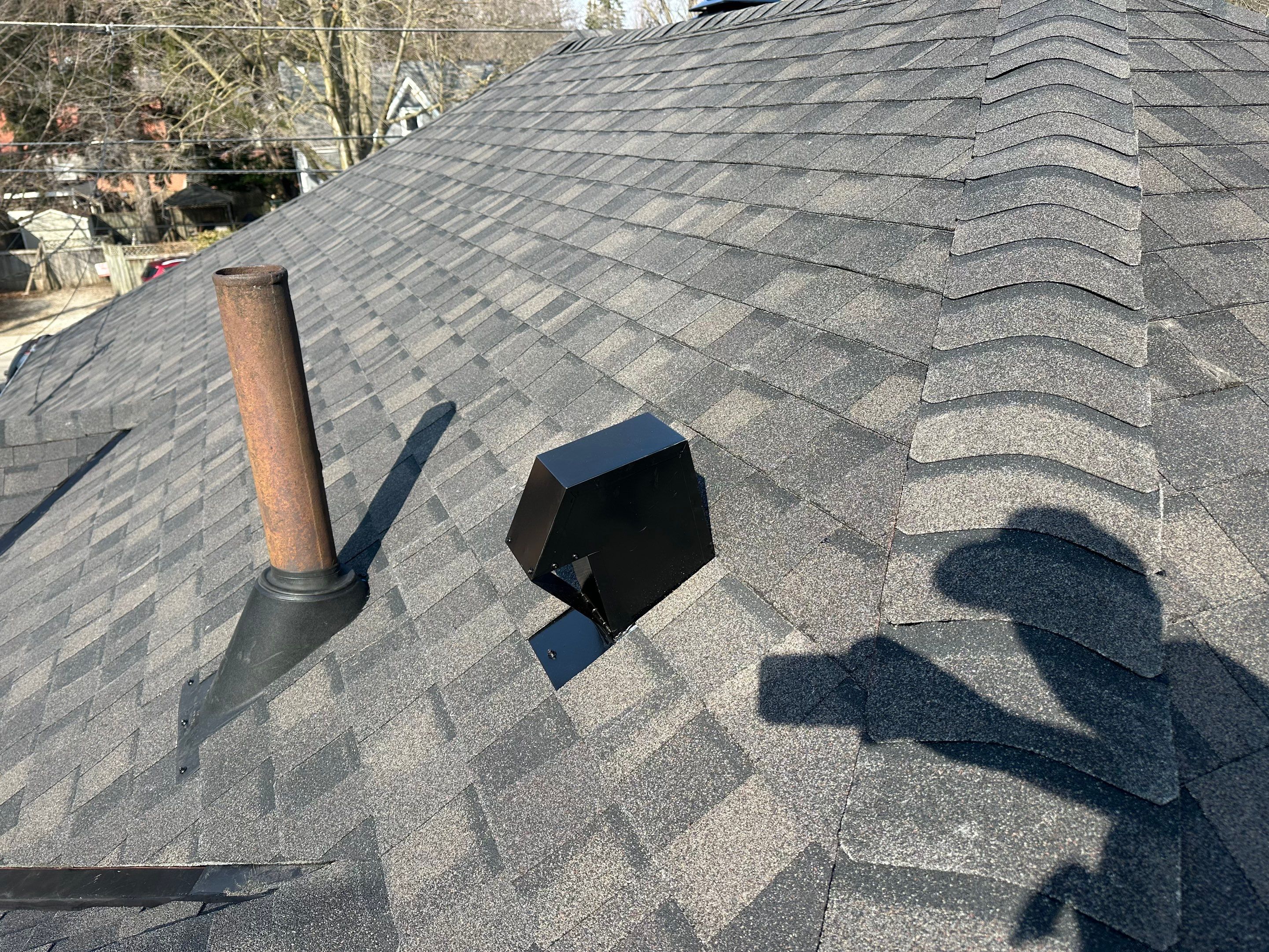 Project in Hamilton by The Roofing Crew