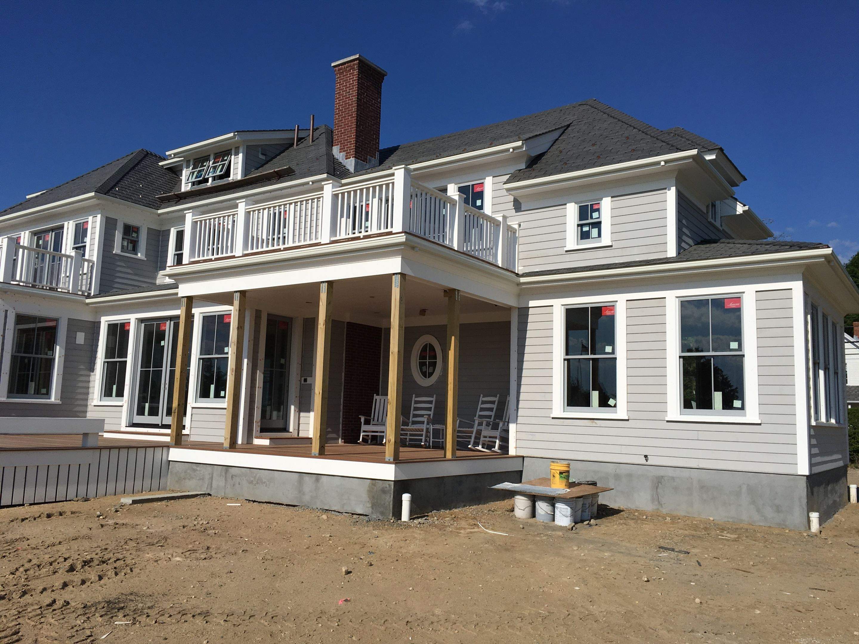 New Fiberglass Gutter System Installed in Falmouth, MA by Gutter Pro by Gutter Pro Enterprises