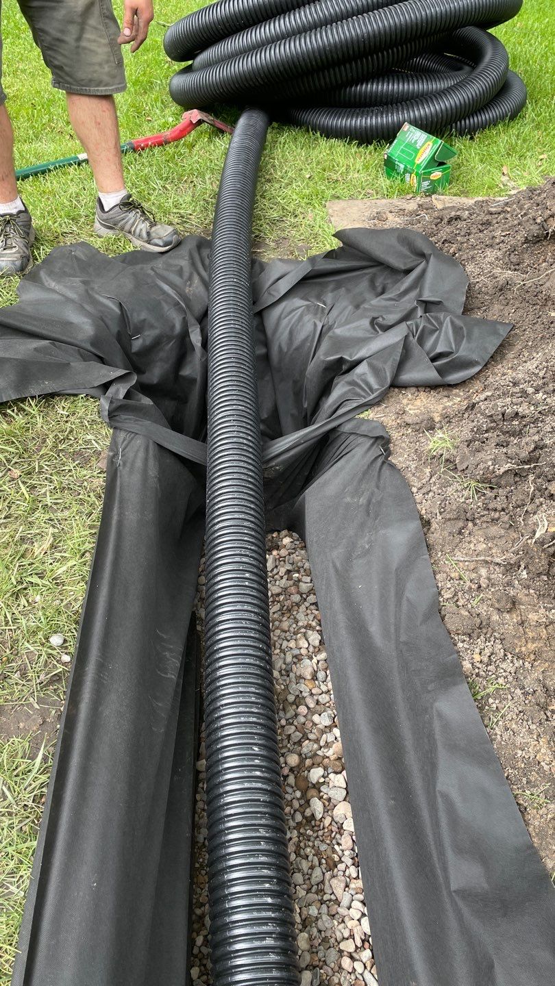 Richard’s Sump Pump Discharge Line Fix by Waterproofing Northeast
