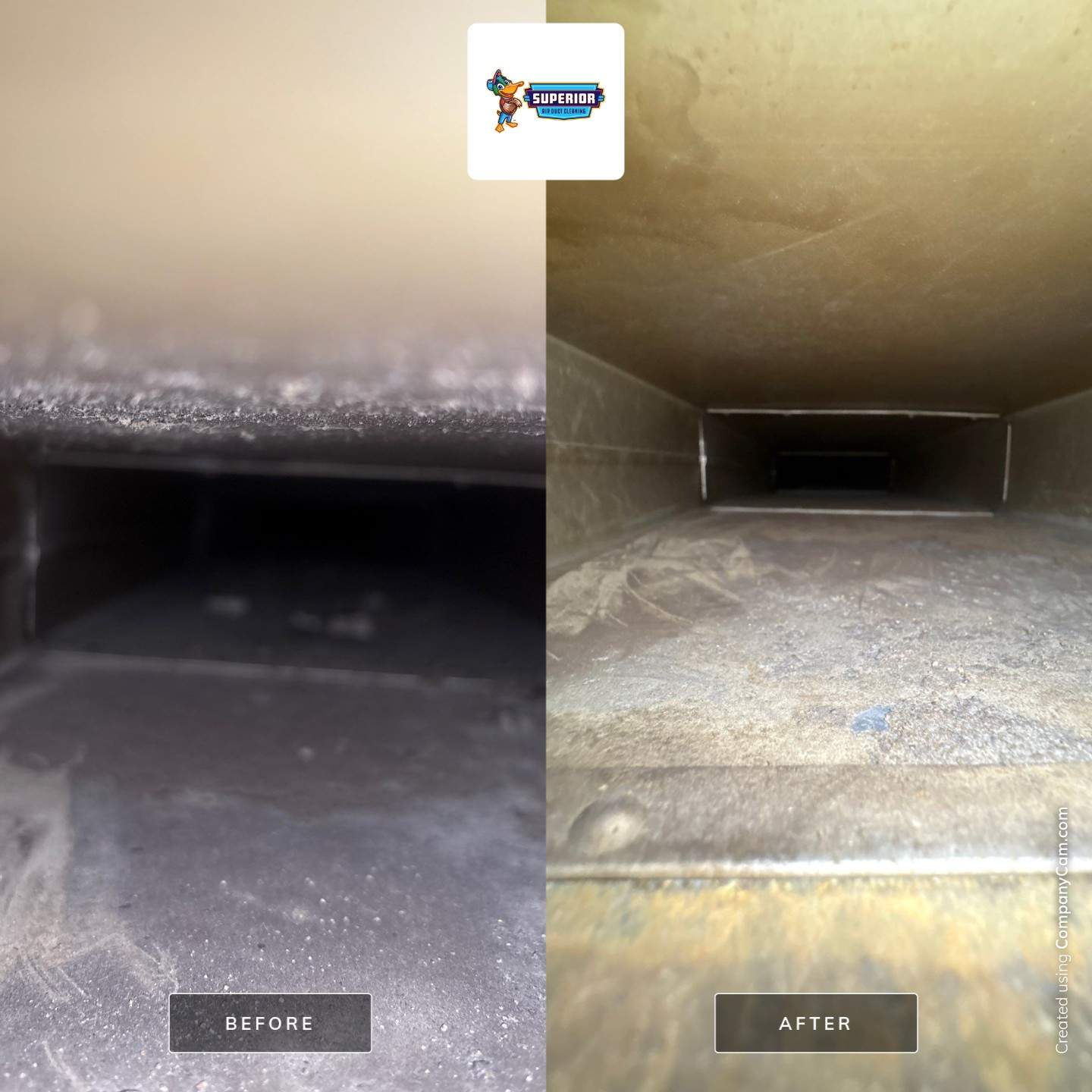 Air Duct Cleaning With a Vacuum Truck in Baden, PA by Superior Air Duct Cleaning