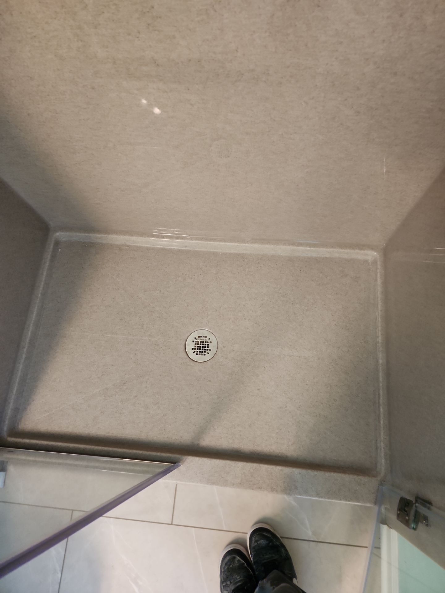 Bathroom Remodel using Onyx by The Shower Company