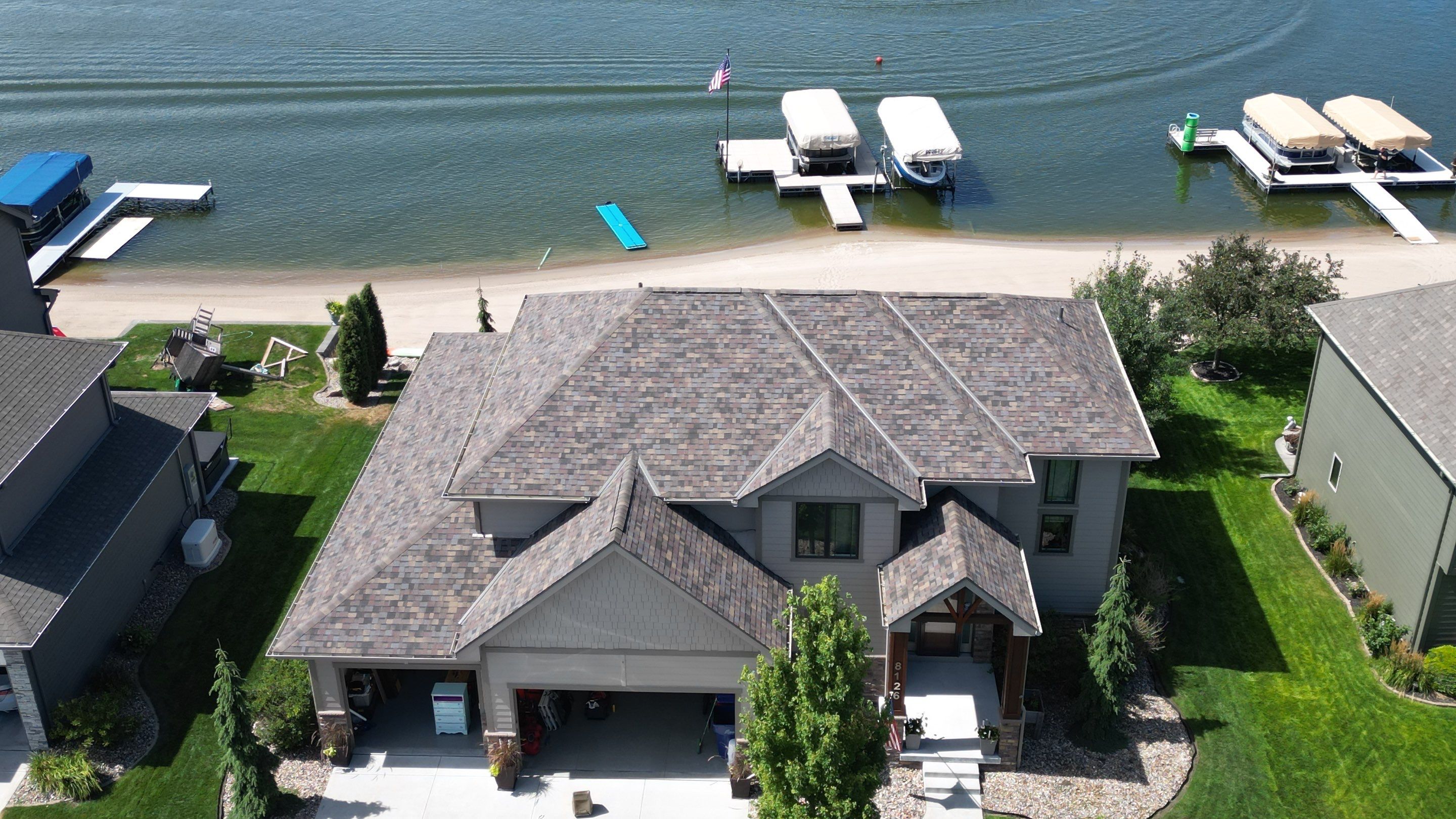 Residential Roofing Installation using Owens Corning Duration Summer Harvest by Lightning Exteriors