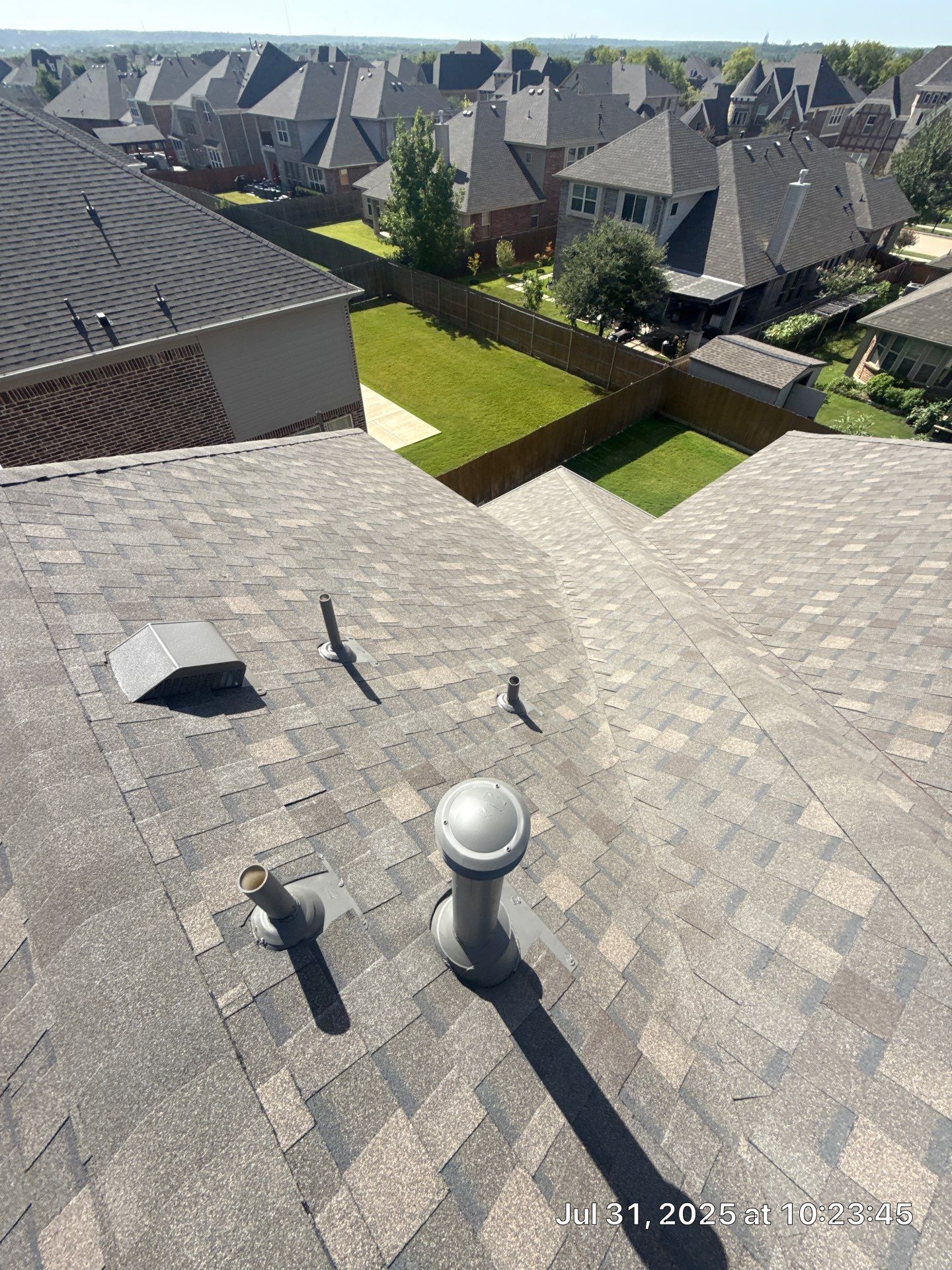 Residential Roof Replacement using ATLAS PROLAM WEATHER WOOD by Elite Roofing LLC