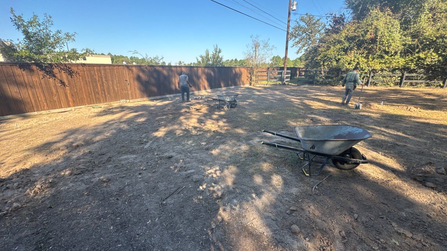 Mr. Jeff — Backyard Drainage & Grading Improvement by Texas Urban Elements