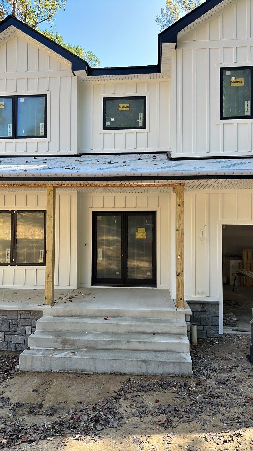 Siding Installation using JH Select Cedarmill Eased Edge by ExteriorPros