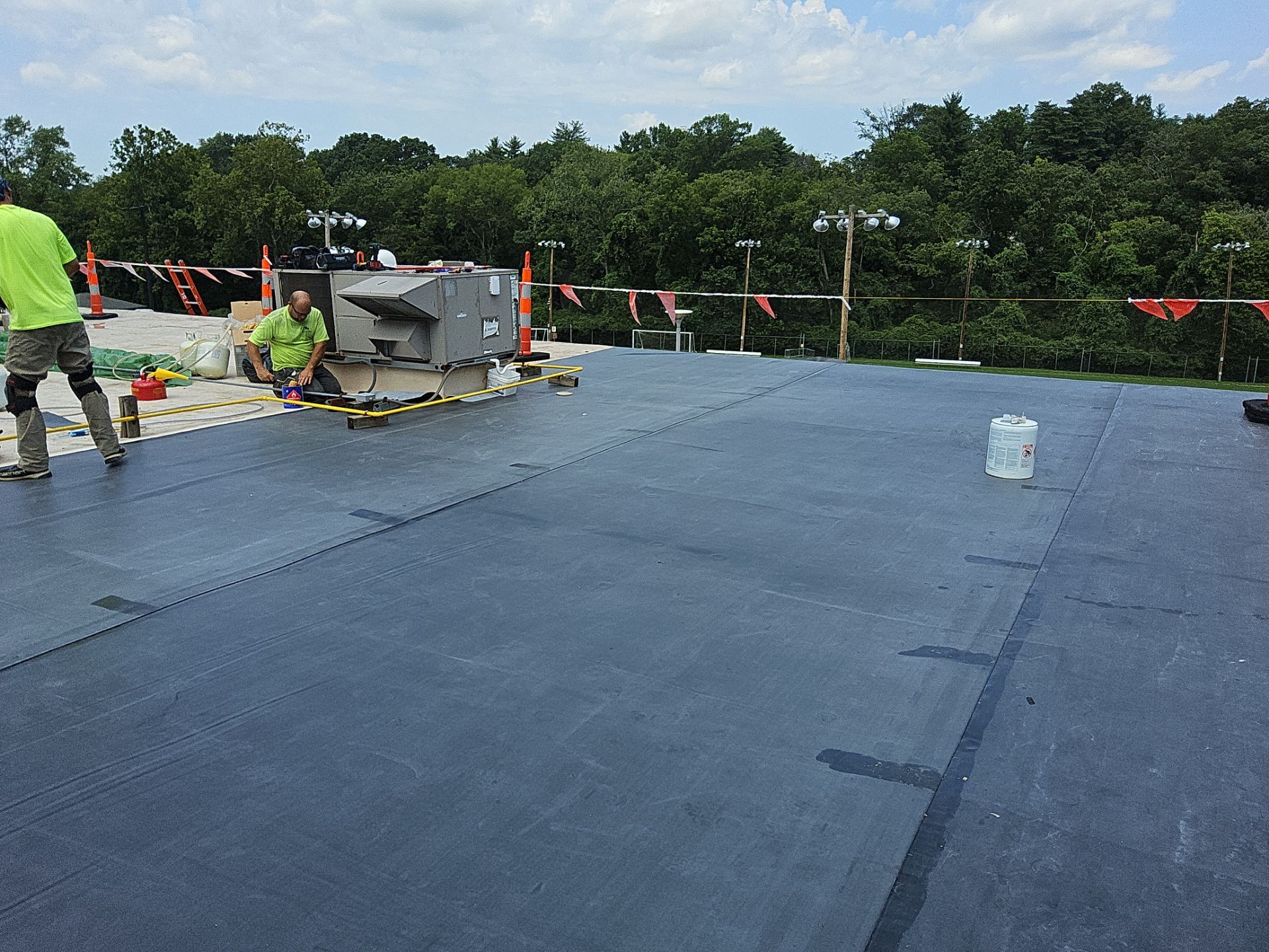 St. Gerard Majella School – Commercial Roof Repairs & Maintenance Program (Kirkwood, MO) by St. Louis Roofing Company