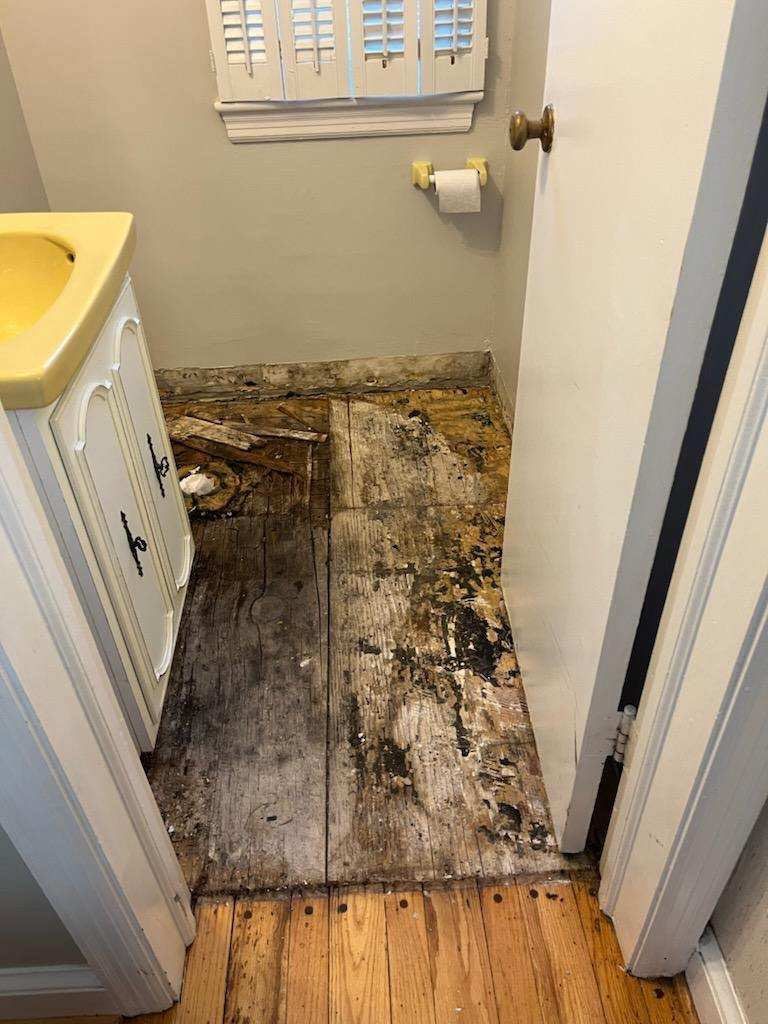 Luxury Vinyl Flooring Installation by Greenspring Construction Services