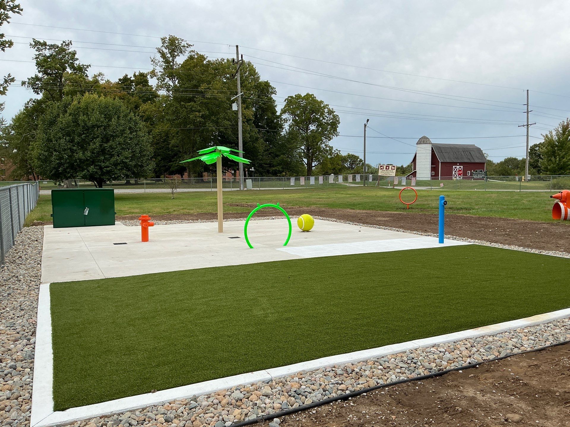 La Porte Animal Shelter Splash Pad by ForeverLawn NEIN/INDY