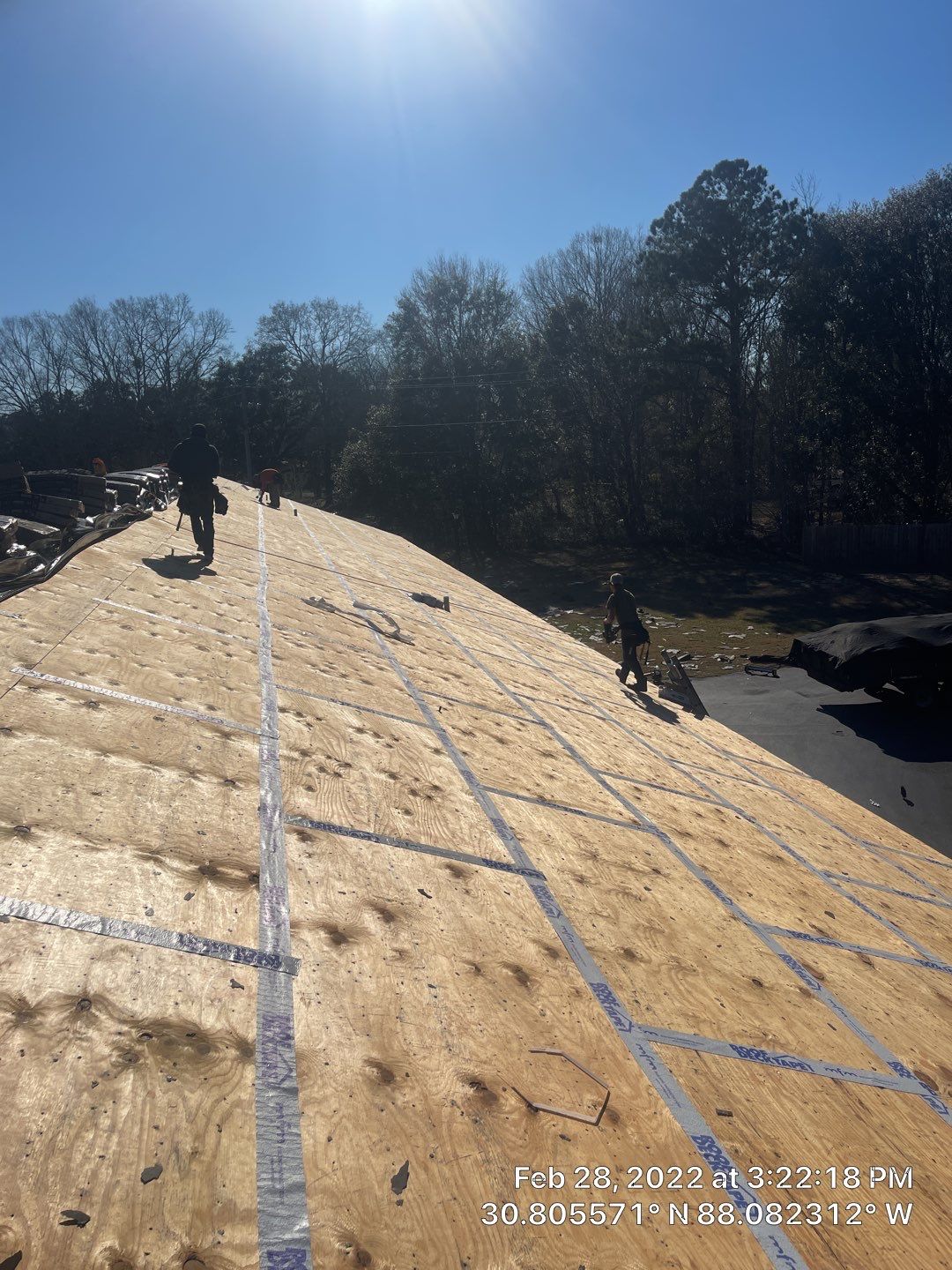 Commercial Roofing Installation using Roof Replacement by American Roofing & Construction LLC