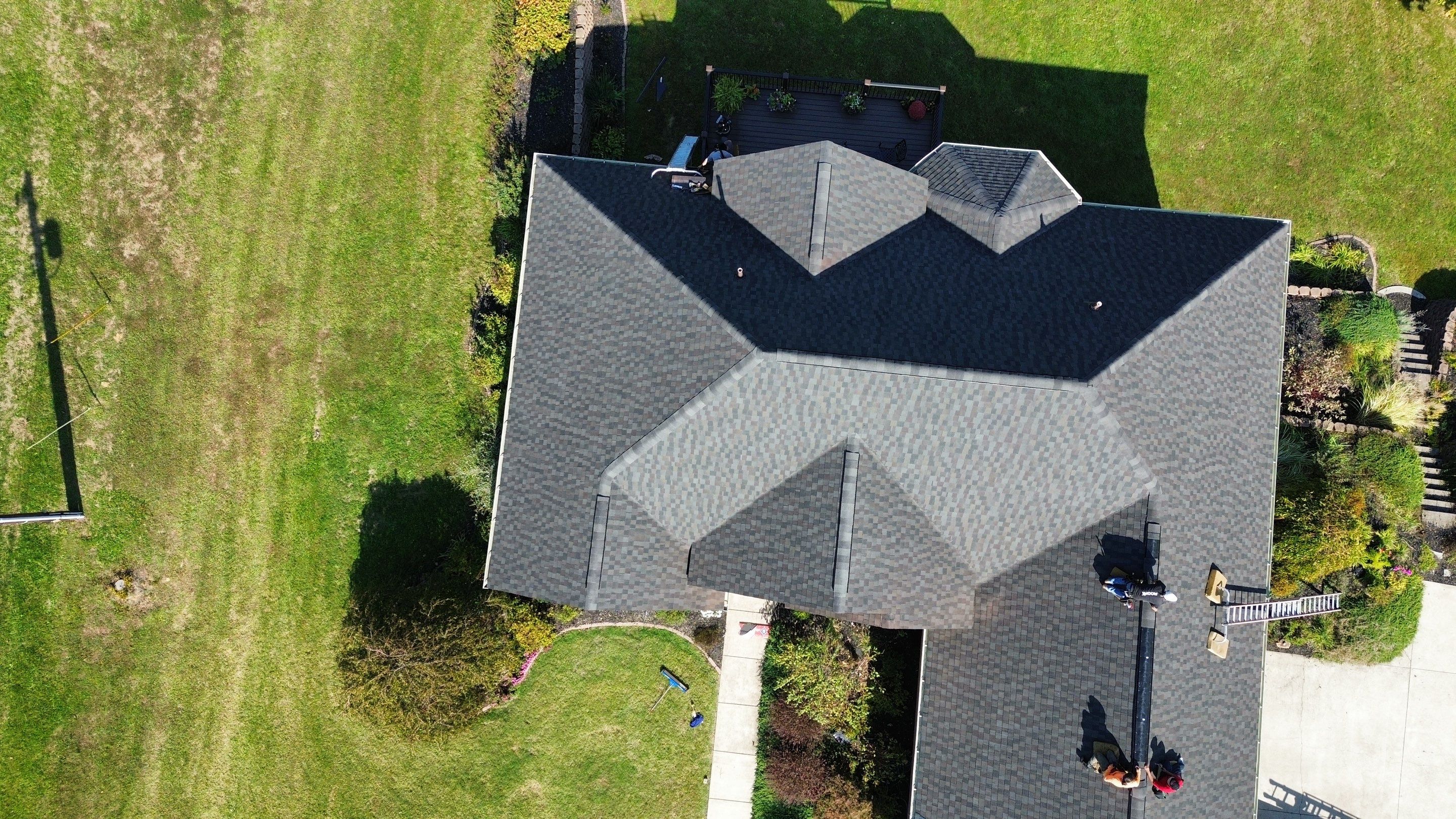 Residential Roofing Installation using Timberline HDZ Shingles - Appalachian Sky by RoofX 