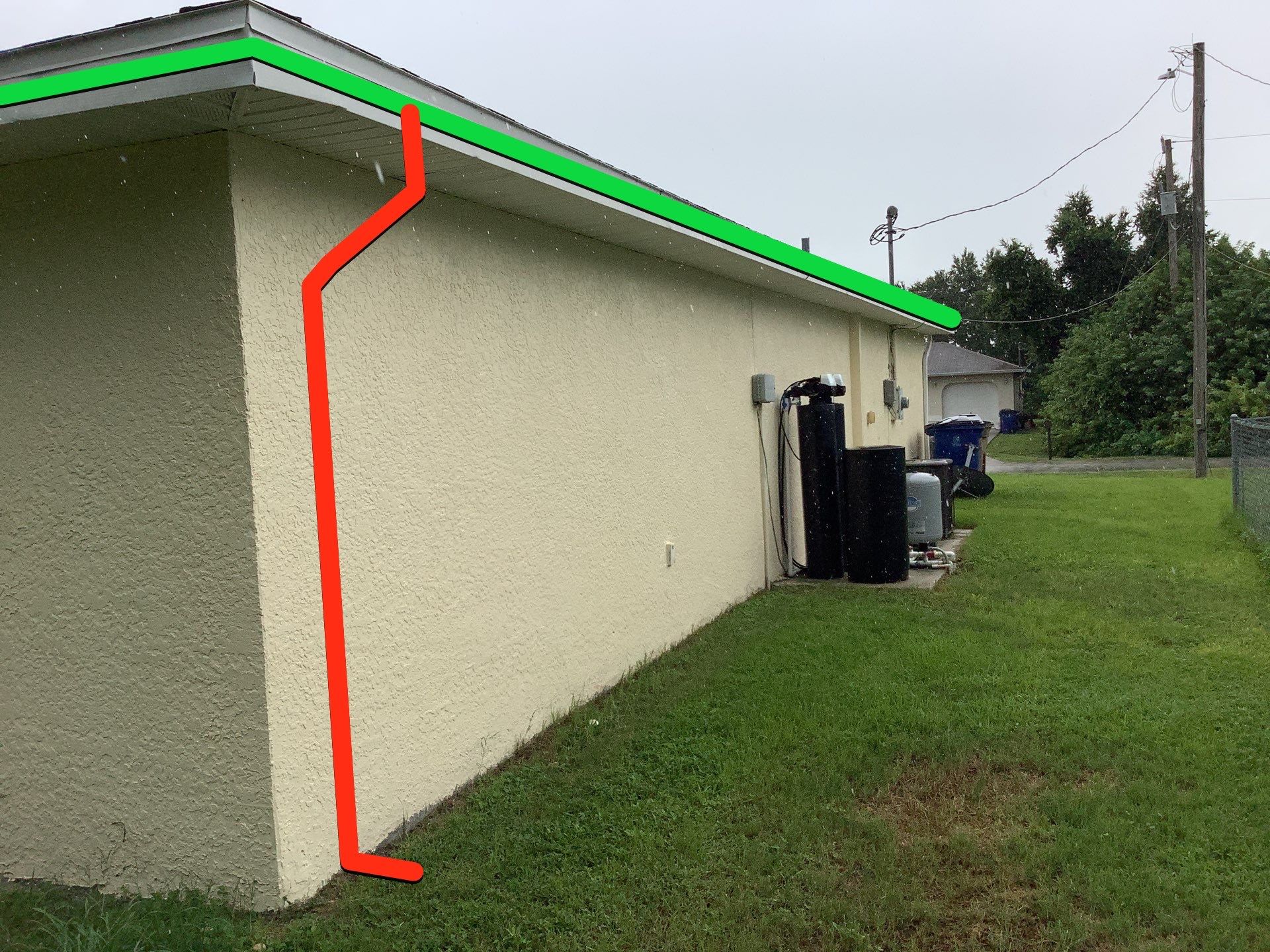 Seamless gutters in Lehigh Acres, FL provide a strong and efficient solution for managing heavy Florida rainfall by Gutter Professors