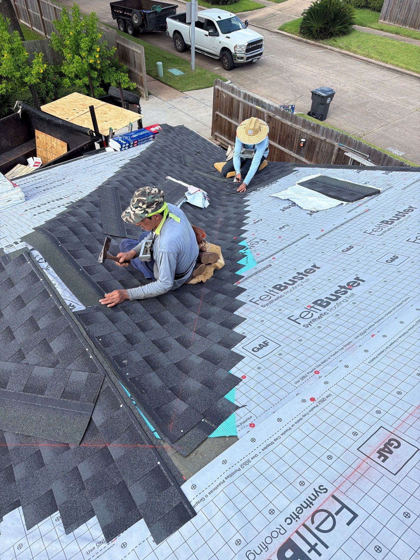 Project in Sugar Land by Good Vibes Roofing
