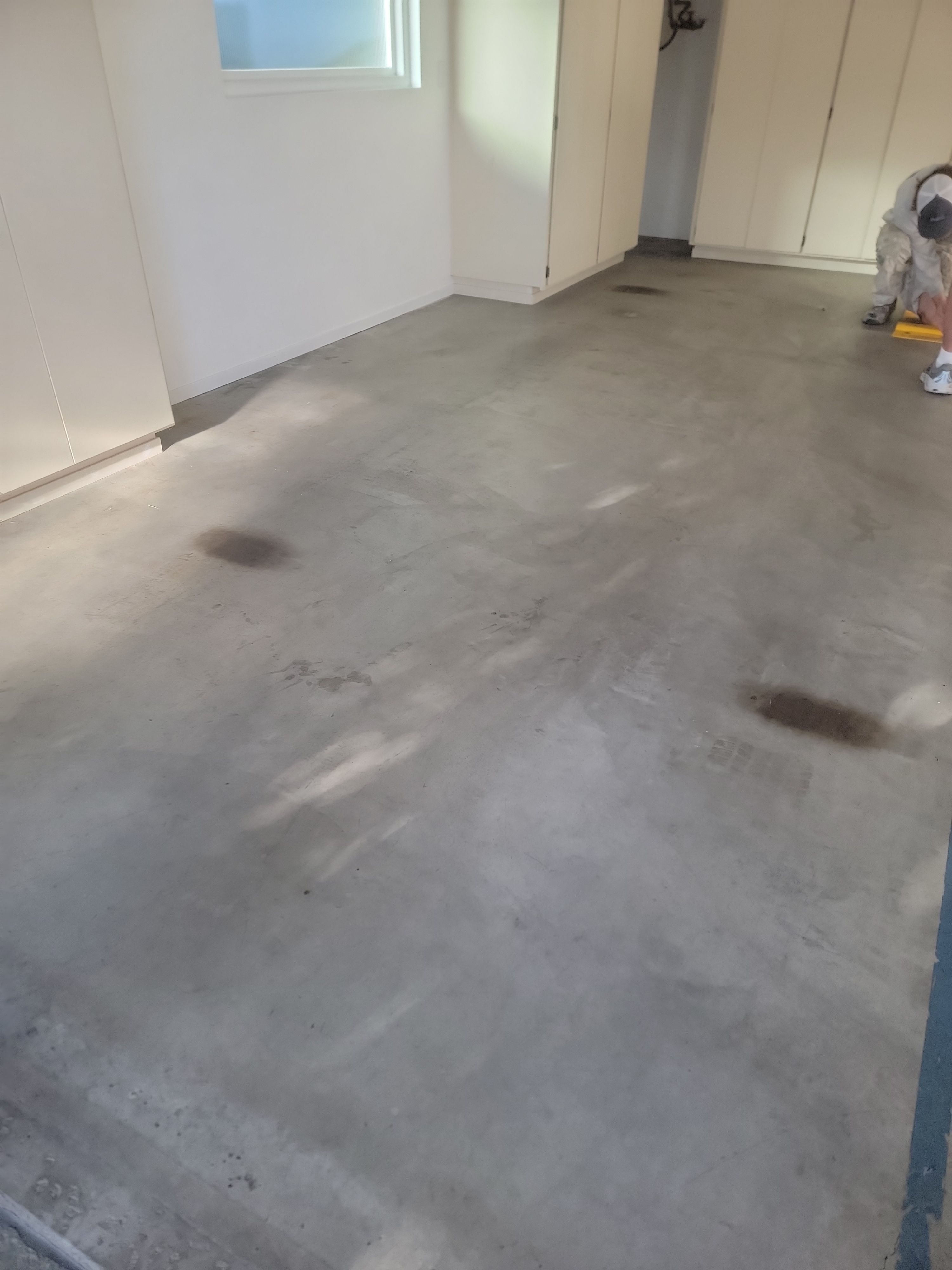 Creekbed Flake Polyurea Garage Floor Installation in Morro Bay by MGP Coatings