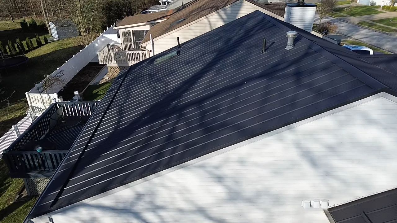 Weather Max Panel, Color: Ebony by Eagle Eye Roofing