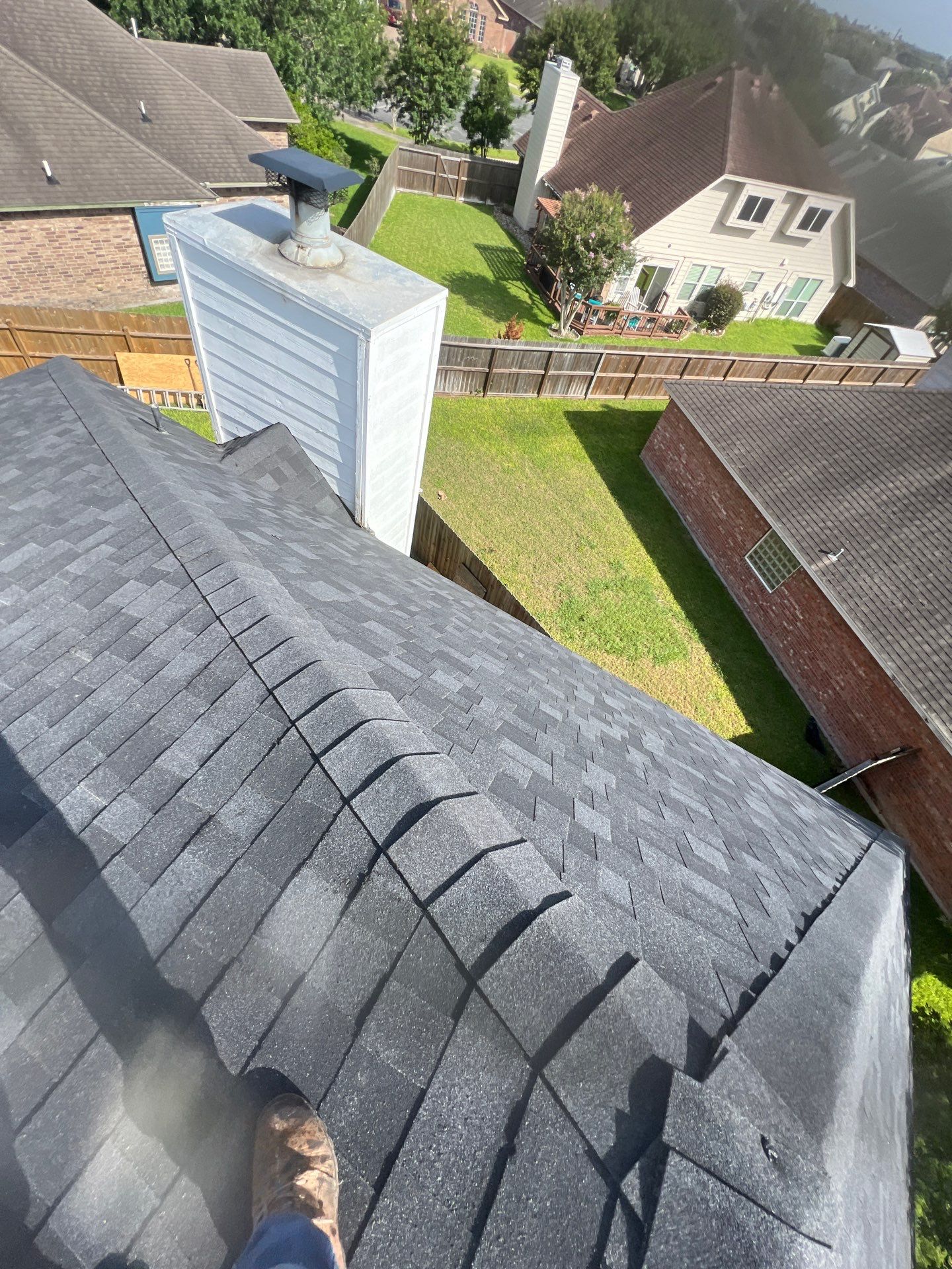 Steep and High...Let's get It! by Bayfront Roofing and Construction