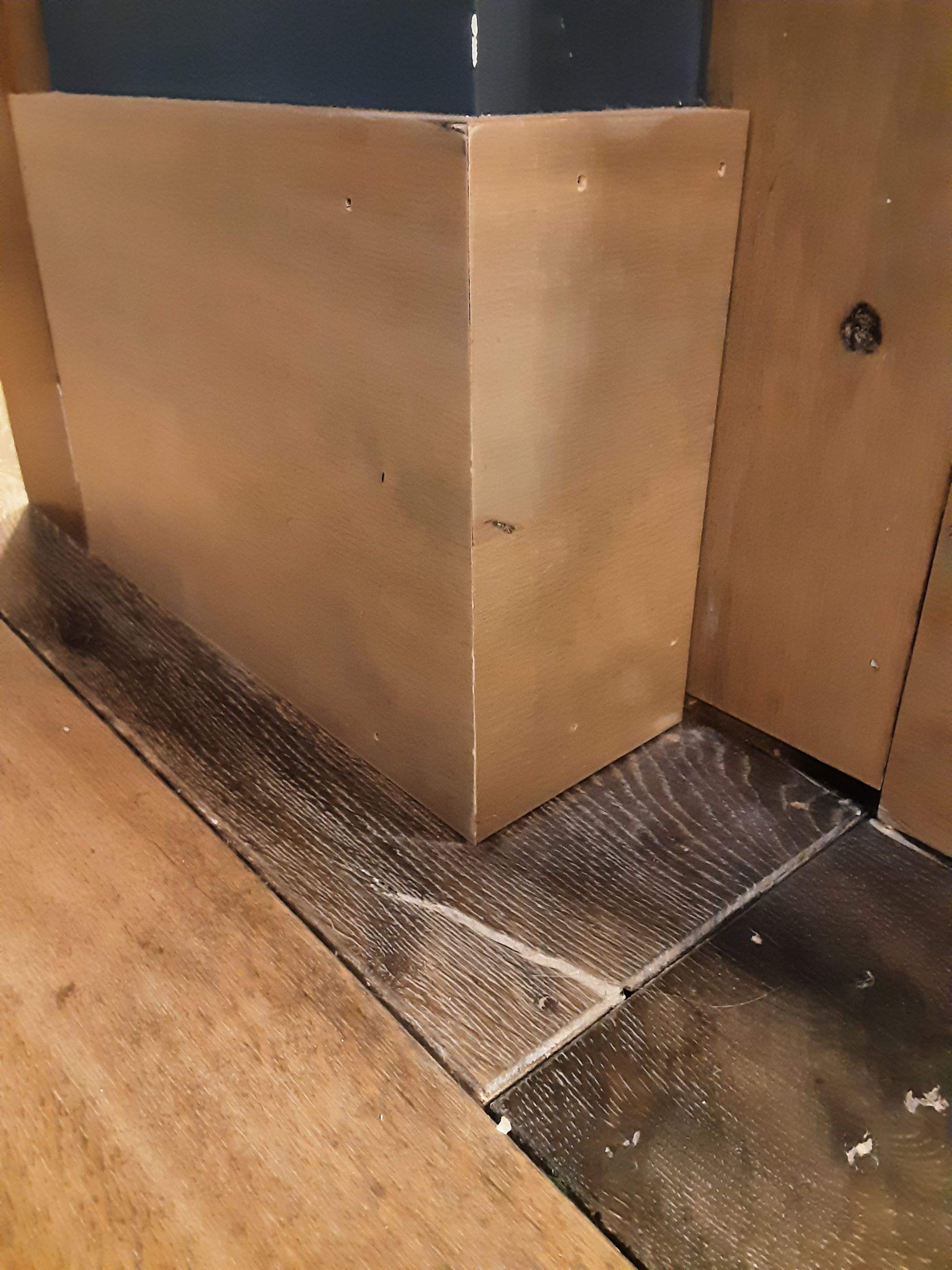 Interior water damage inspection by ASAP Roofing & Exteriors