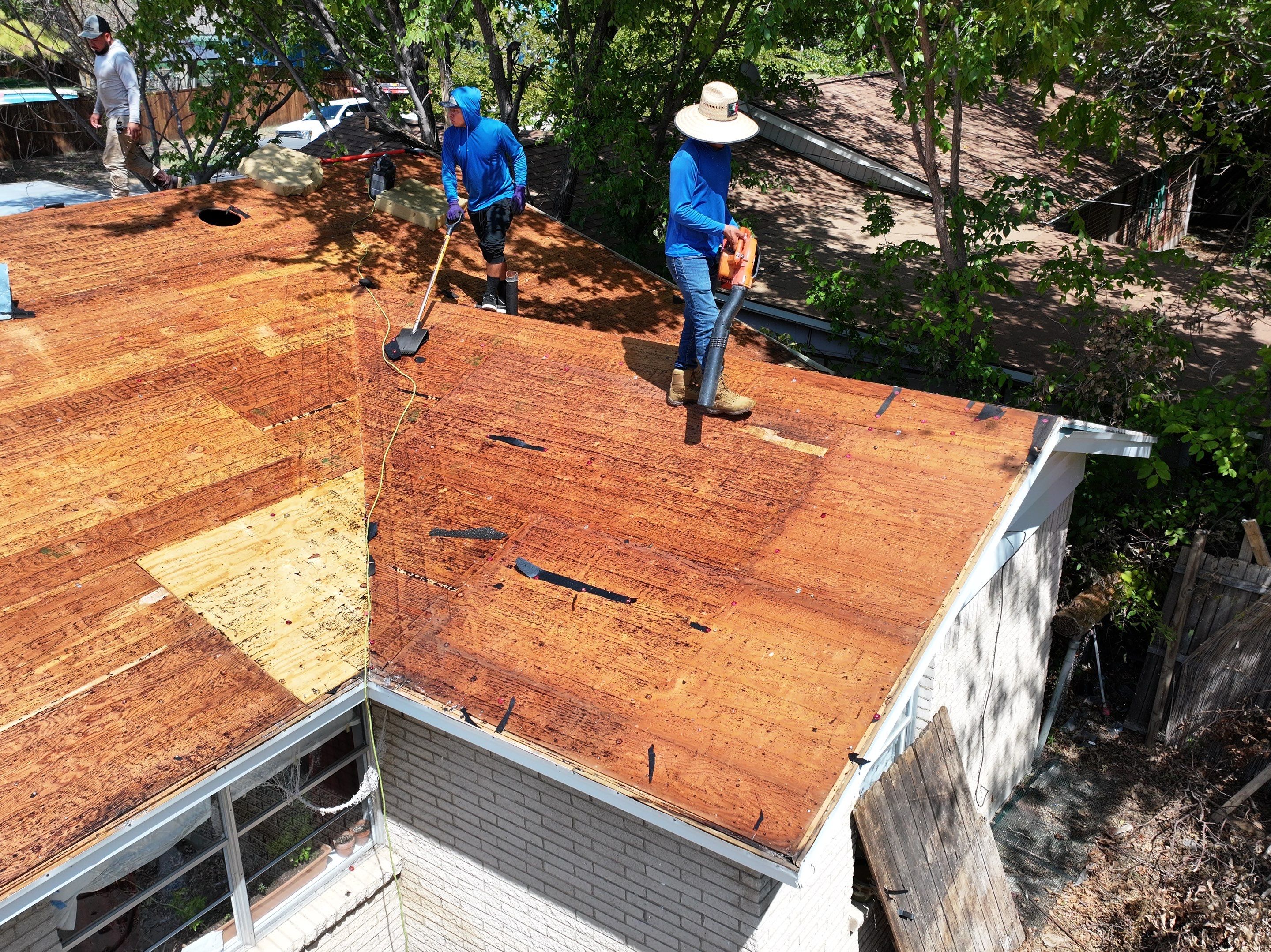 Residential reroof redeck using Certainteed landmark burnt Siena by Becker Roofing and Exteriors