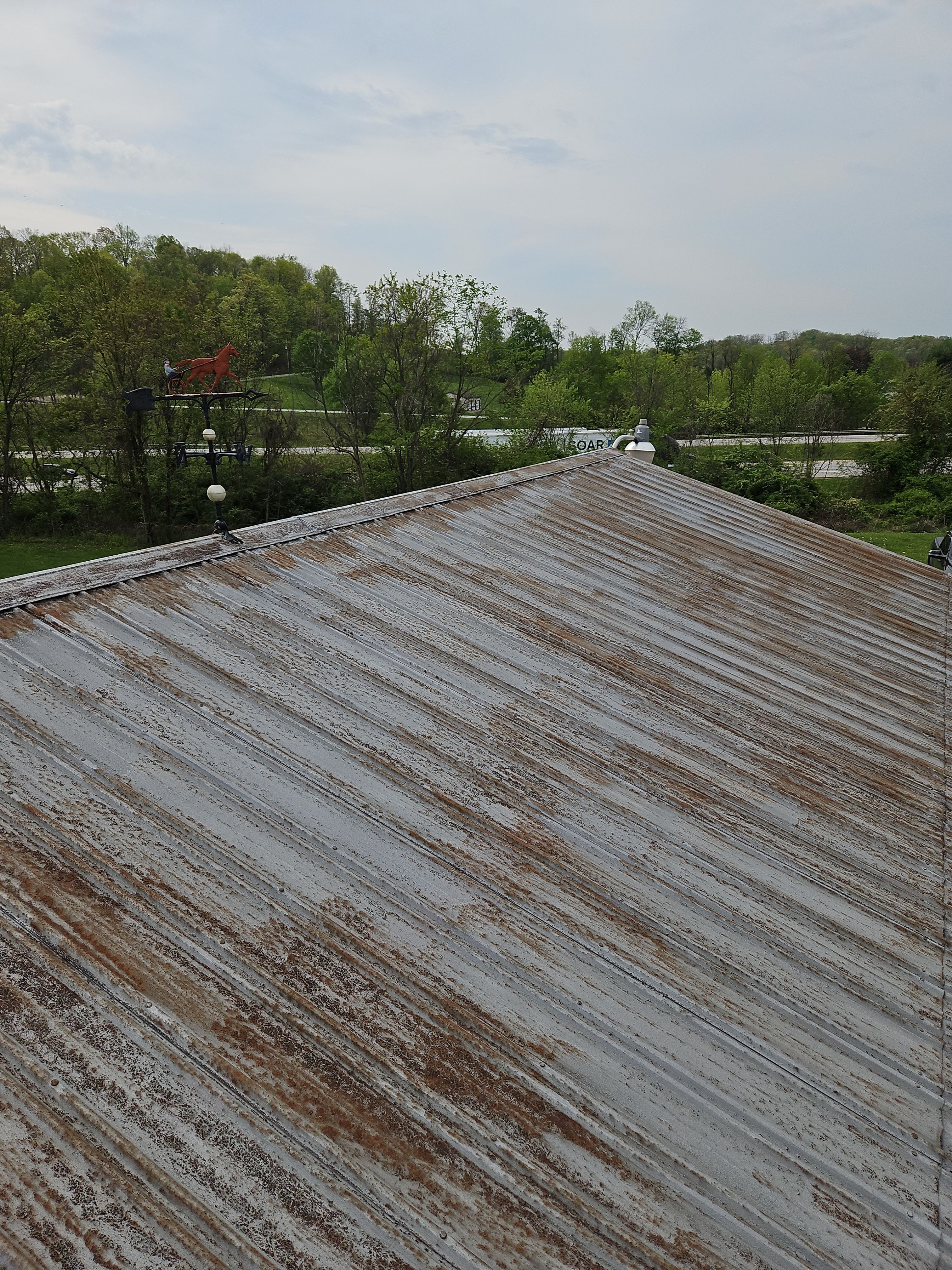 Old Washington, Ohio Metal Roof Installation  by Pine Ridge Roofing LLC