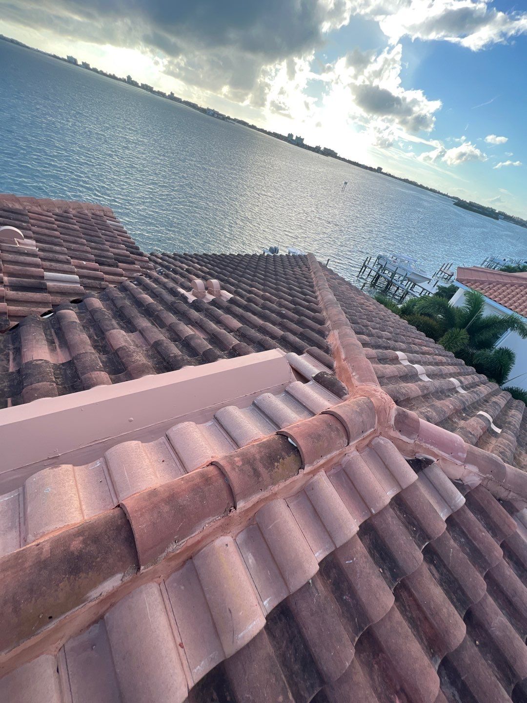 Residential Roofing Repair using Concrete Roof Tile by RoofSmith of Tampa Bay