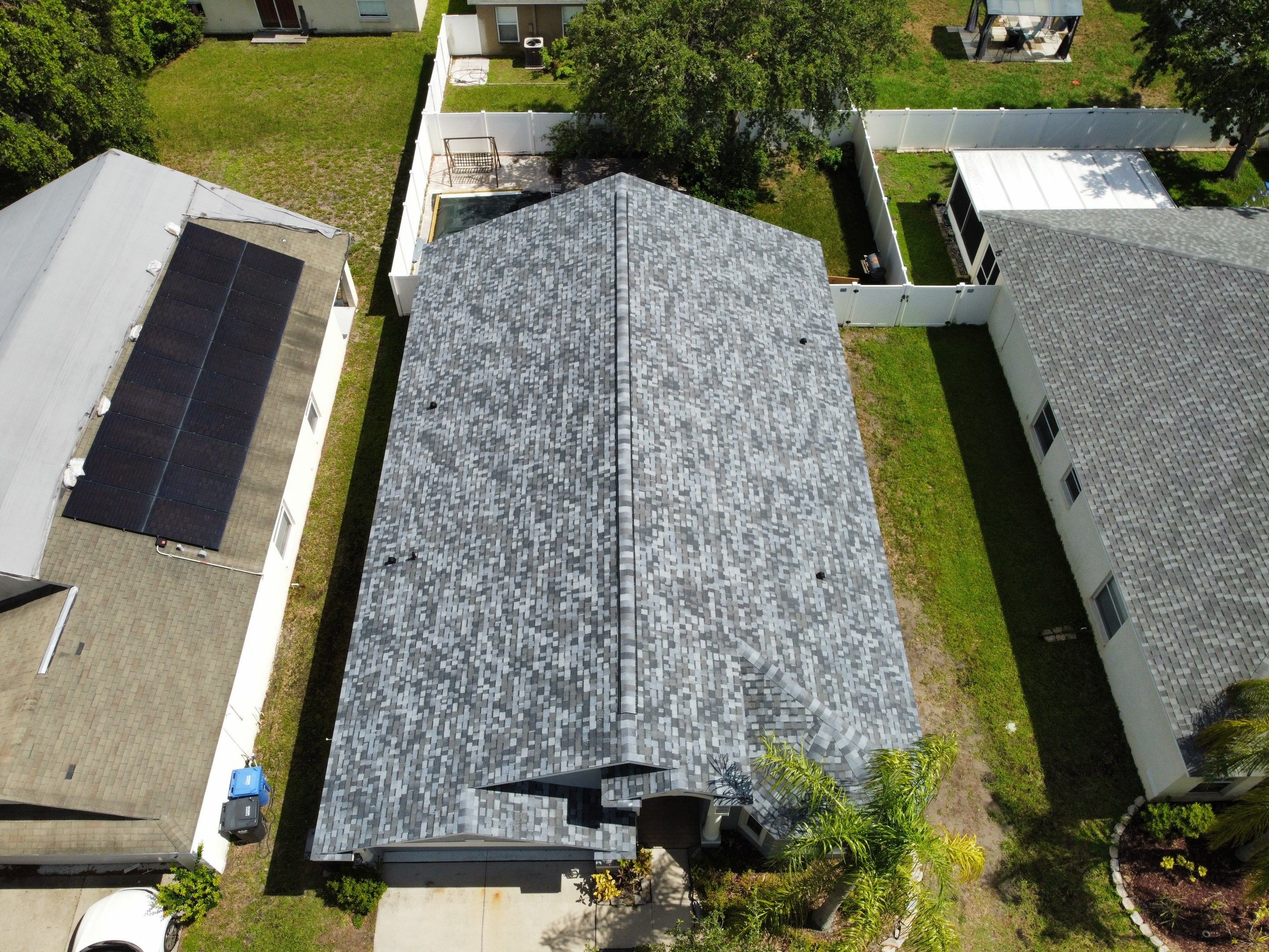 Roof Replacement in Gibsonton, FL. by Steadfast Roofing