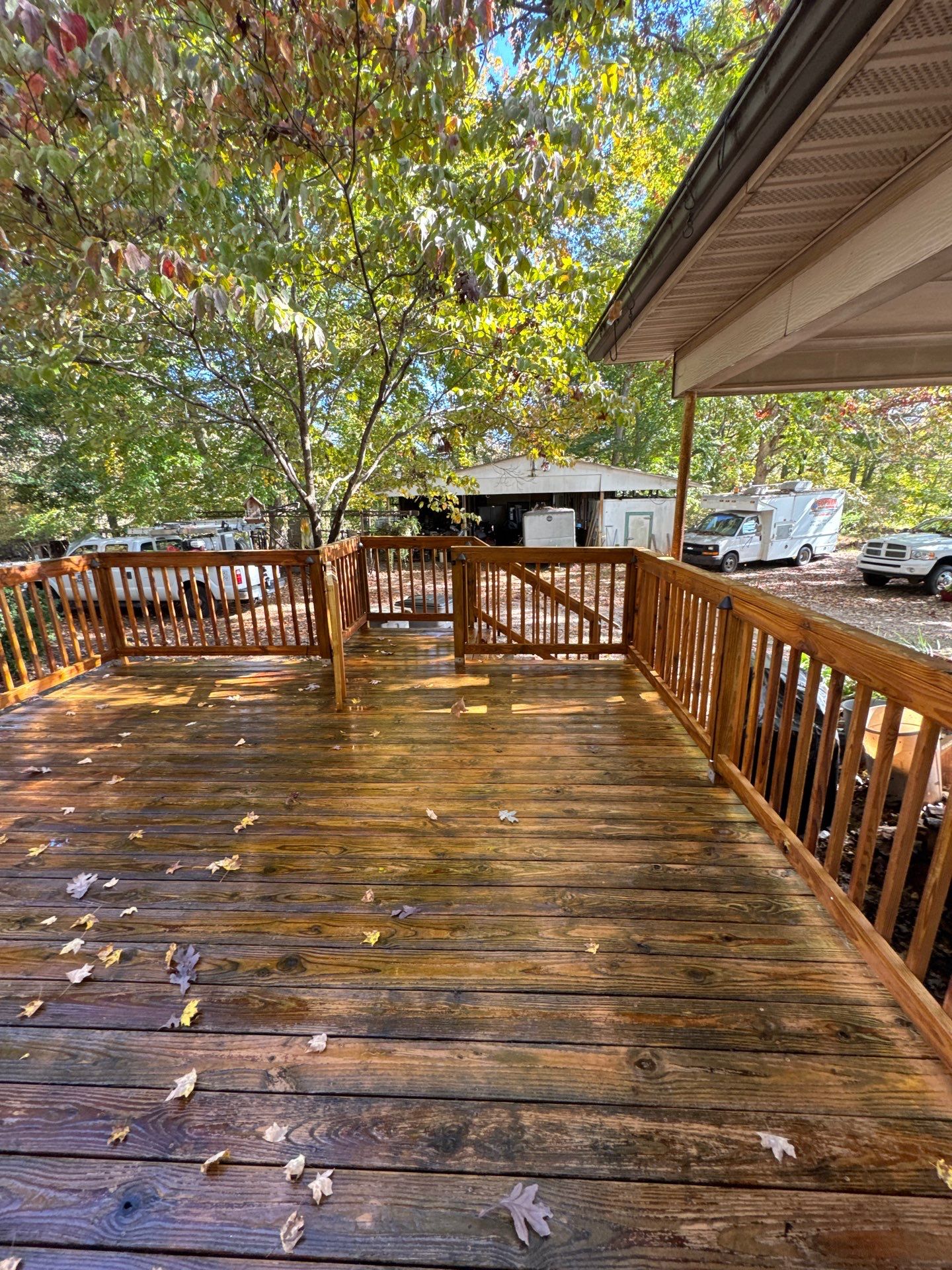 Weathered Deck using Wood Sealant by DuraSeal