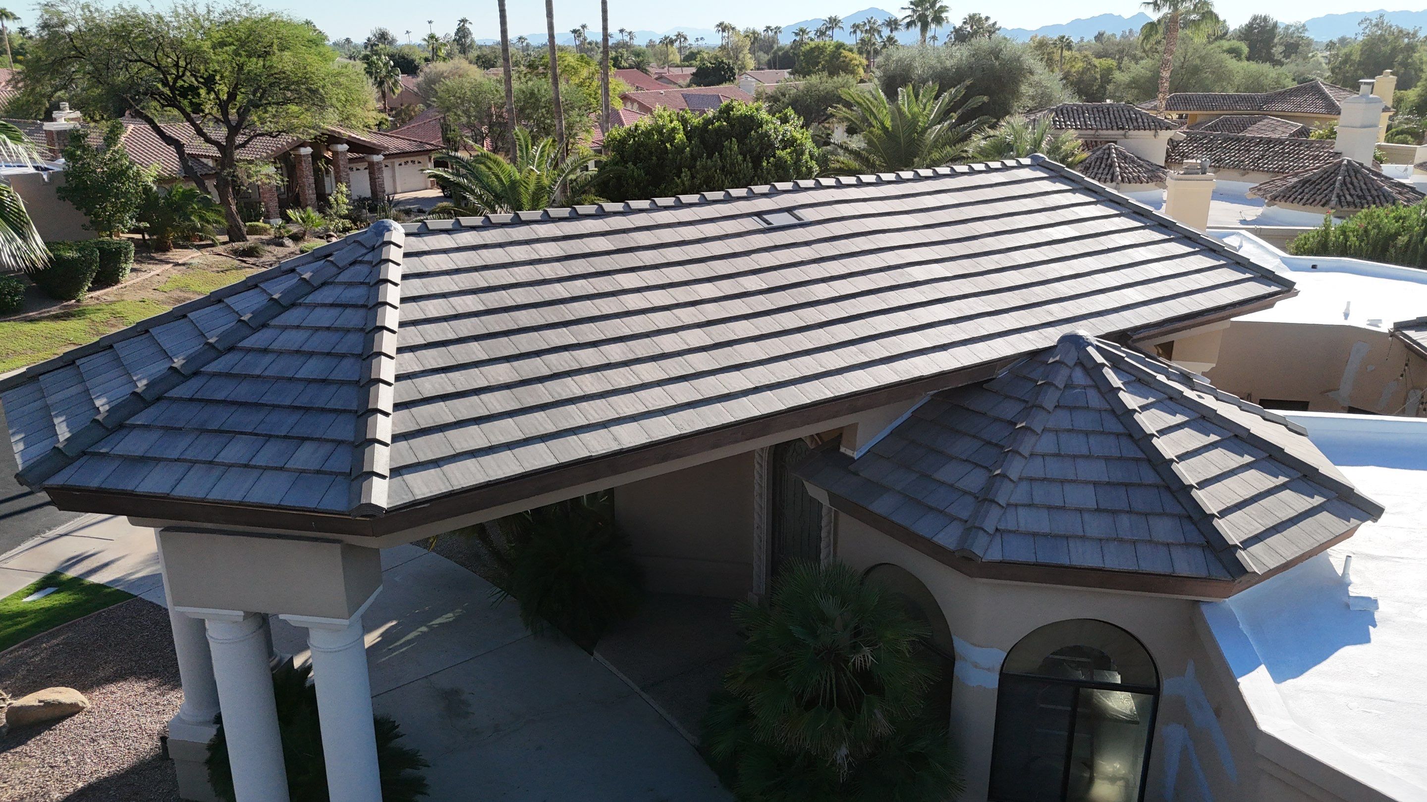 Project in Scottsdale, AZ by Saint Roofing
