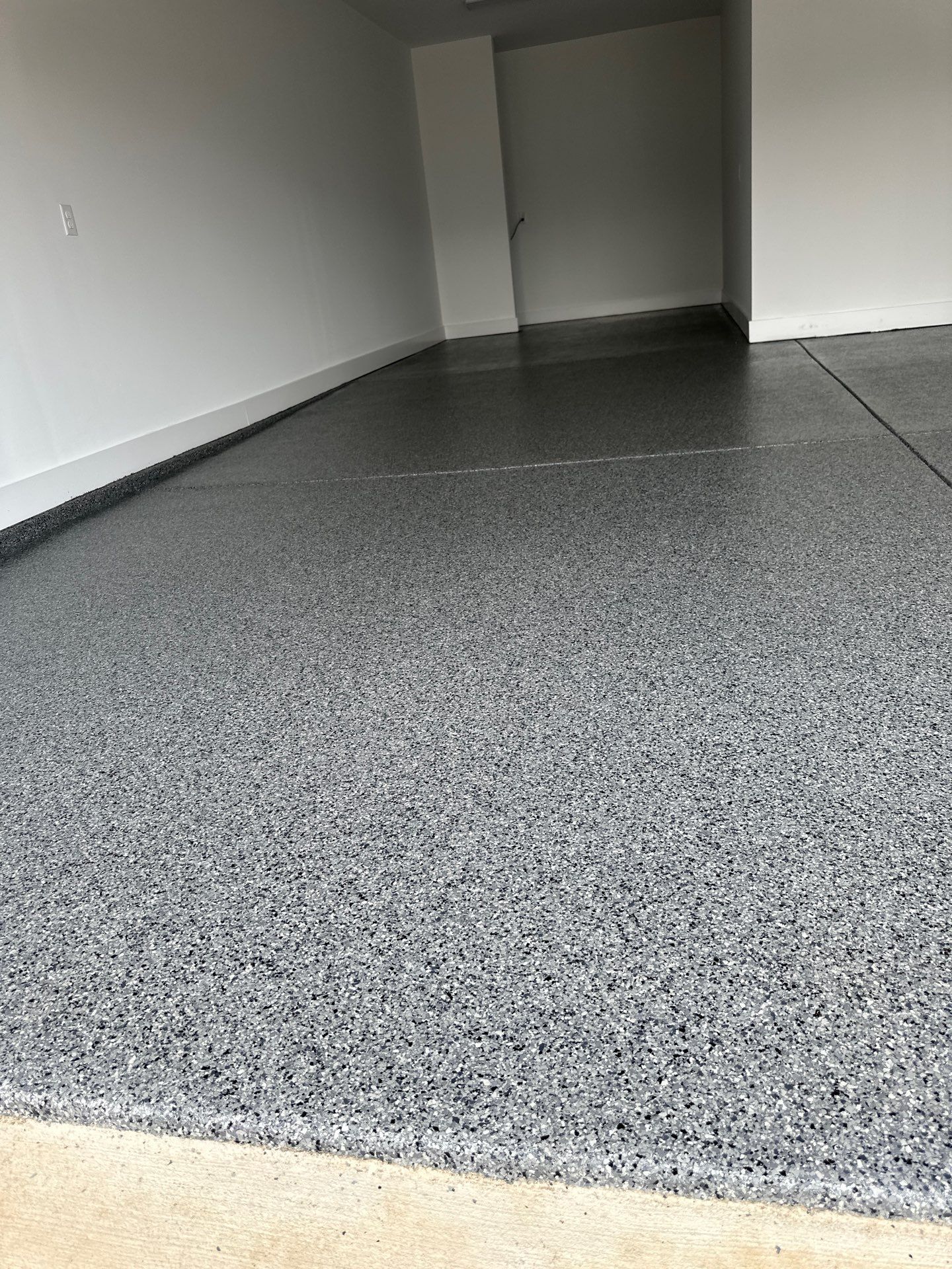 Garage Floor Coating using Nightfall by My Garage Floor Guys