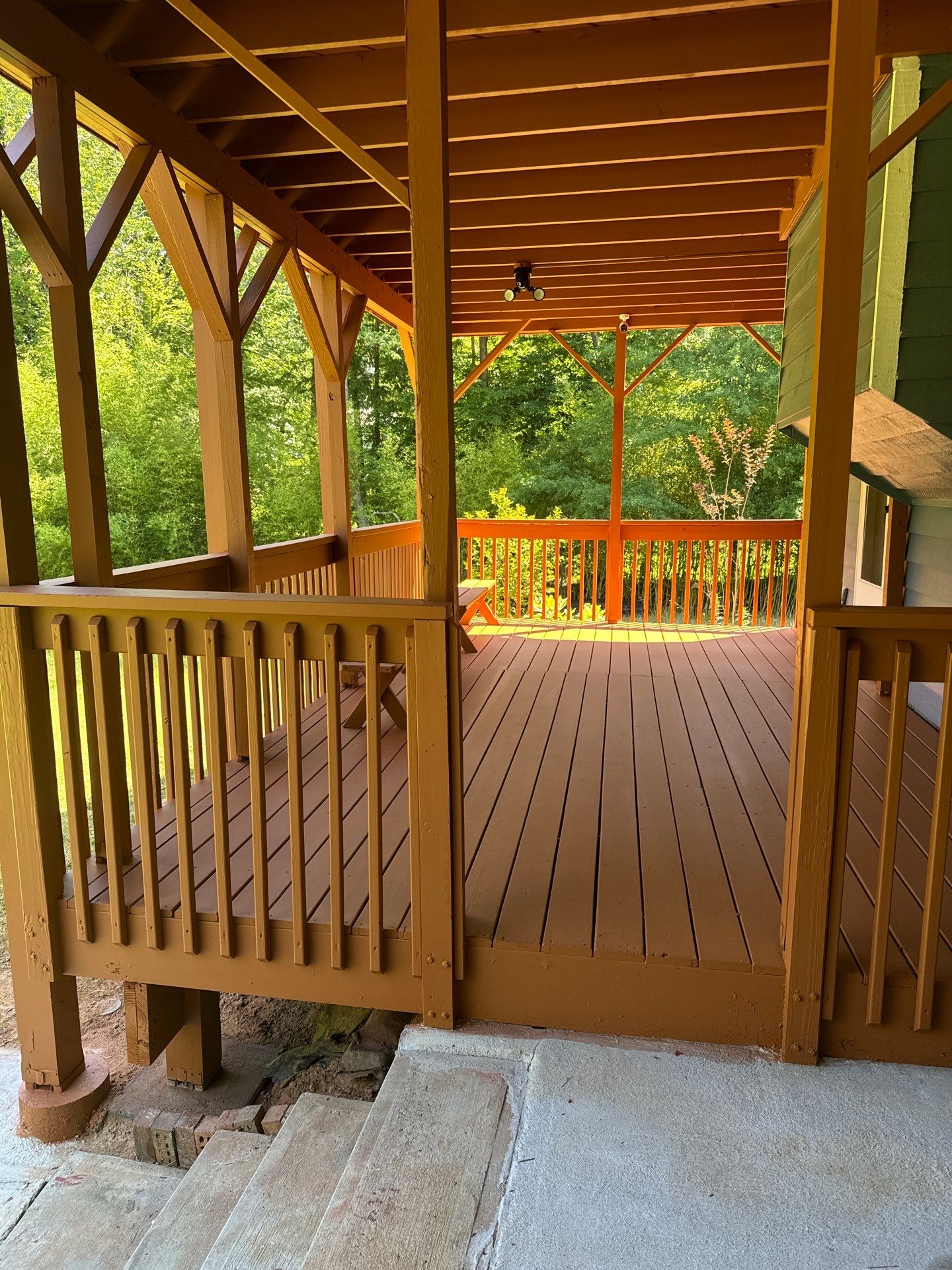Multi-Level Deck Refinishing and Wood Staining in Duluth by Swift Home Renovations