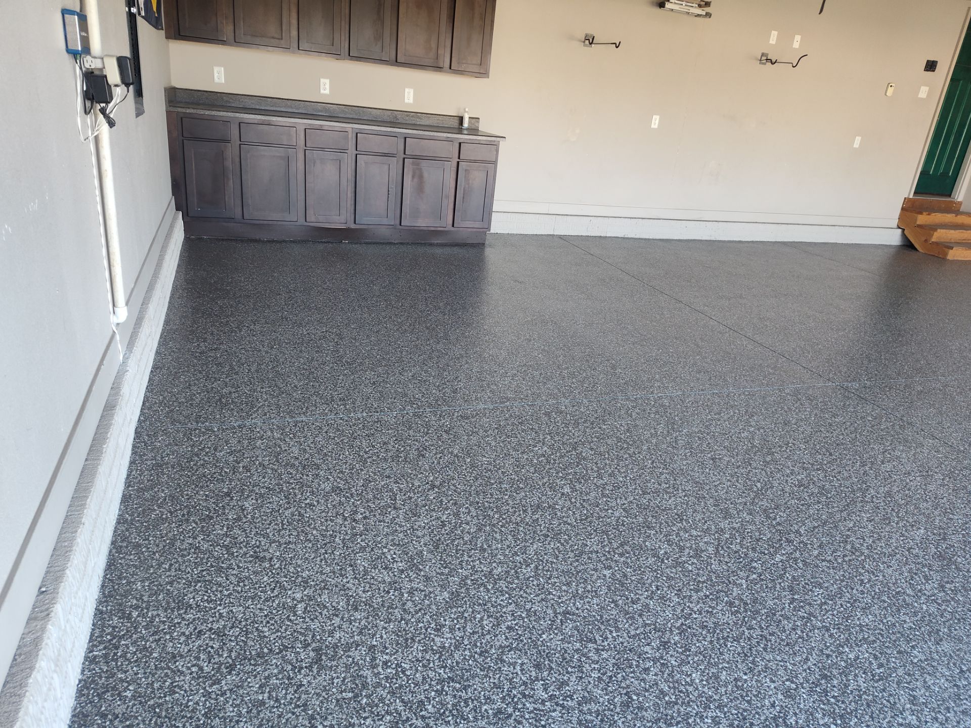 Another Garage Protected from Rock Salt & Chemicals by Revival Concrete Coatings, LLC