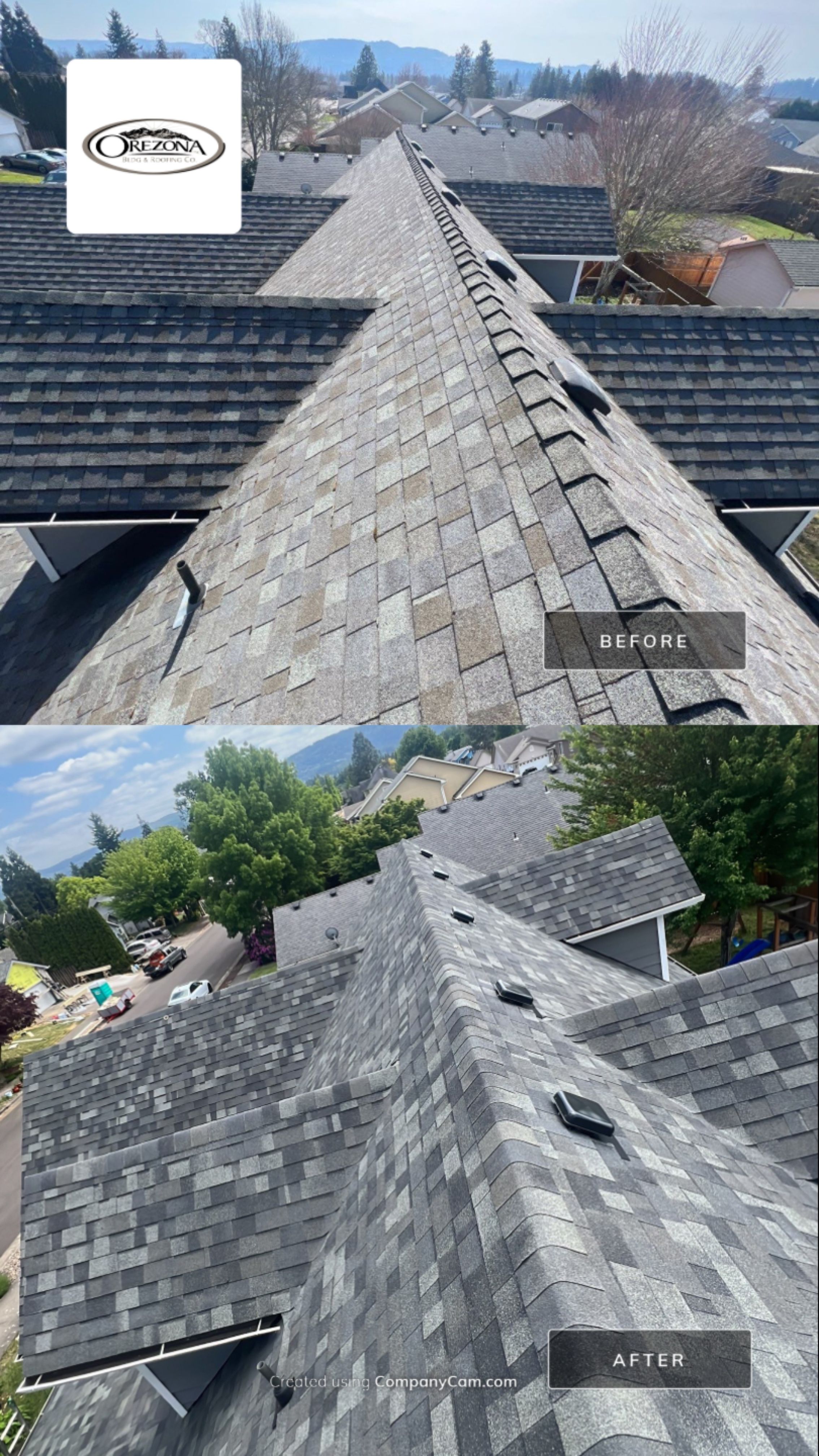 Residential Roofing Installation using Malarkey Highlander by Orezona Building & Roofing Company, Inc.