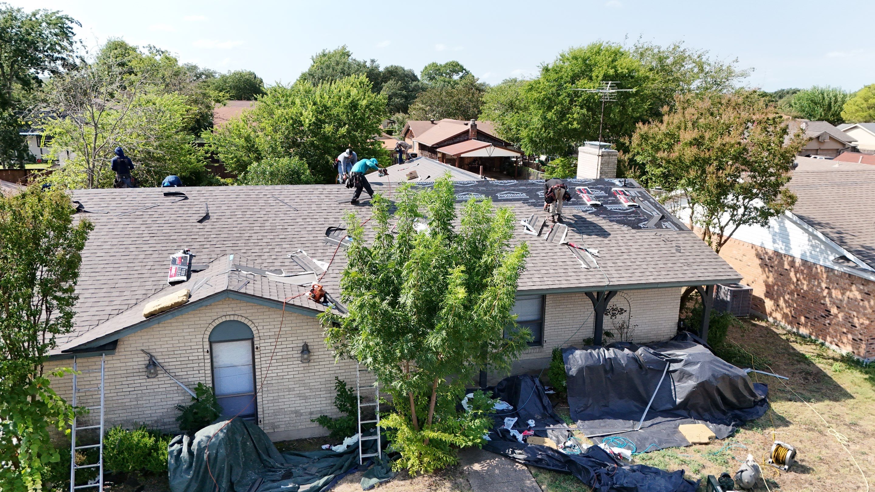 Project in Garland by Armor Roofing | Exteriors