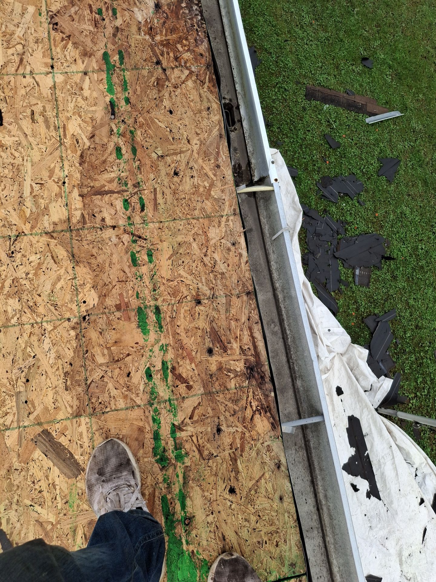 Residential Roofing Installation using GAF Timberline HDZ Pewter Gray by Rainstoppers Roofing