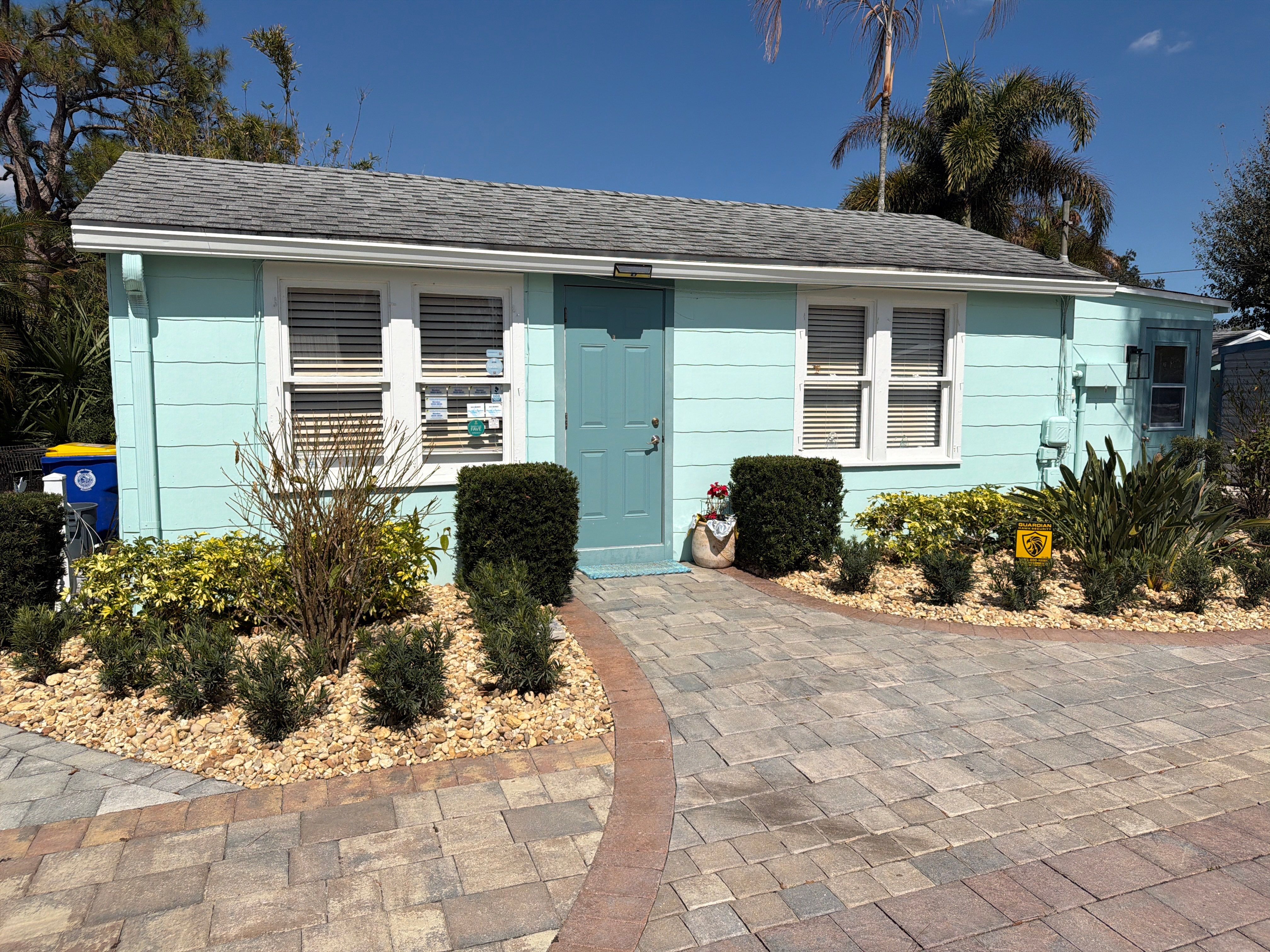 Alpha Zeta Office Front Landscape & Paver Renovation by Alpha Zeta Enterprises Inc