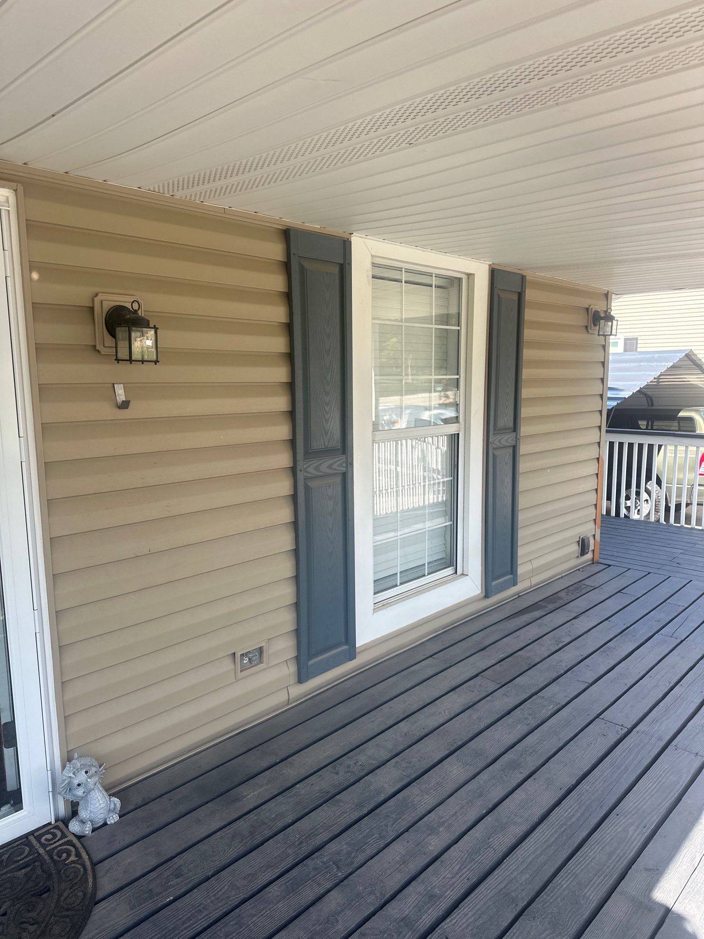 Out with the Old , in with the Blue  by EEC  Windows, Siding & Roofing 