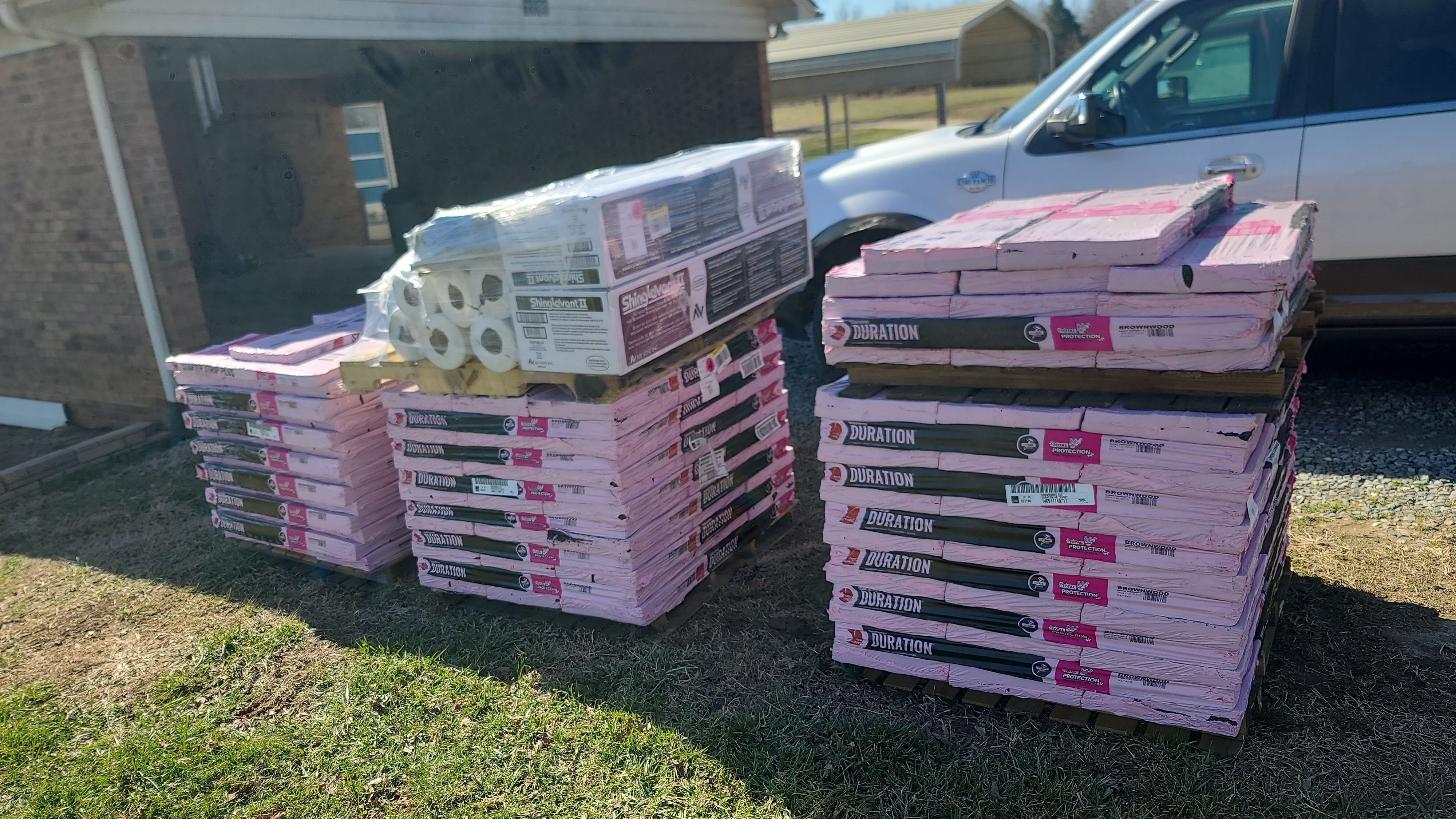 Farm roof job by BROCK BUILDERS 