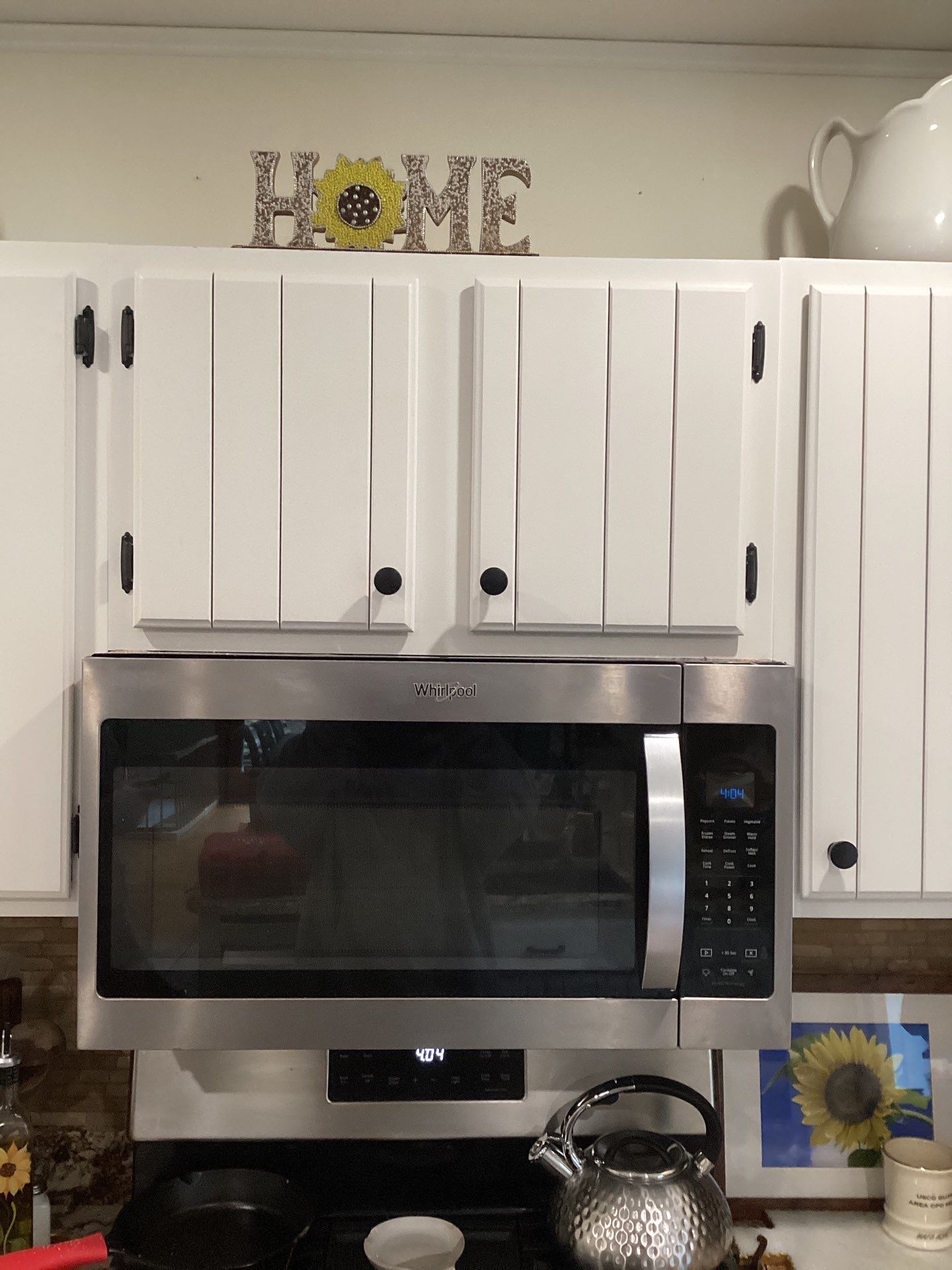 Kitchen Cabinet Painting  by Dennis Moffitt Painting