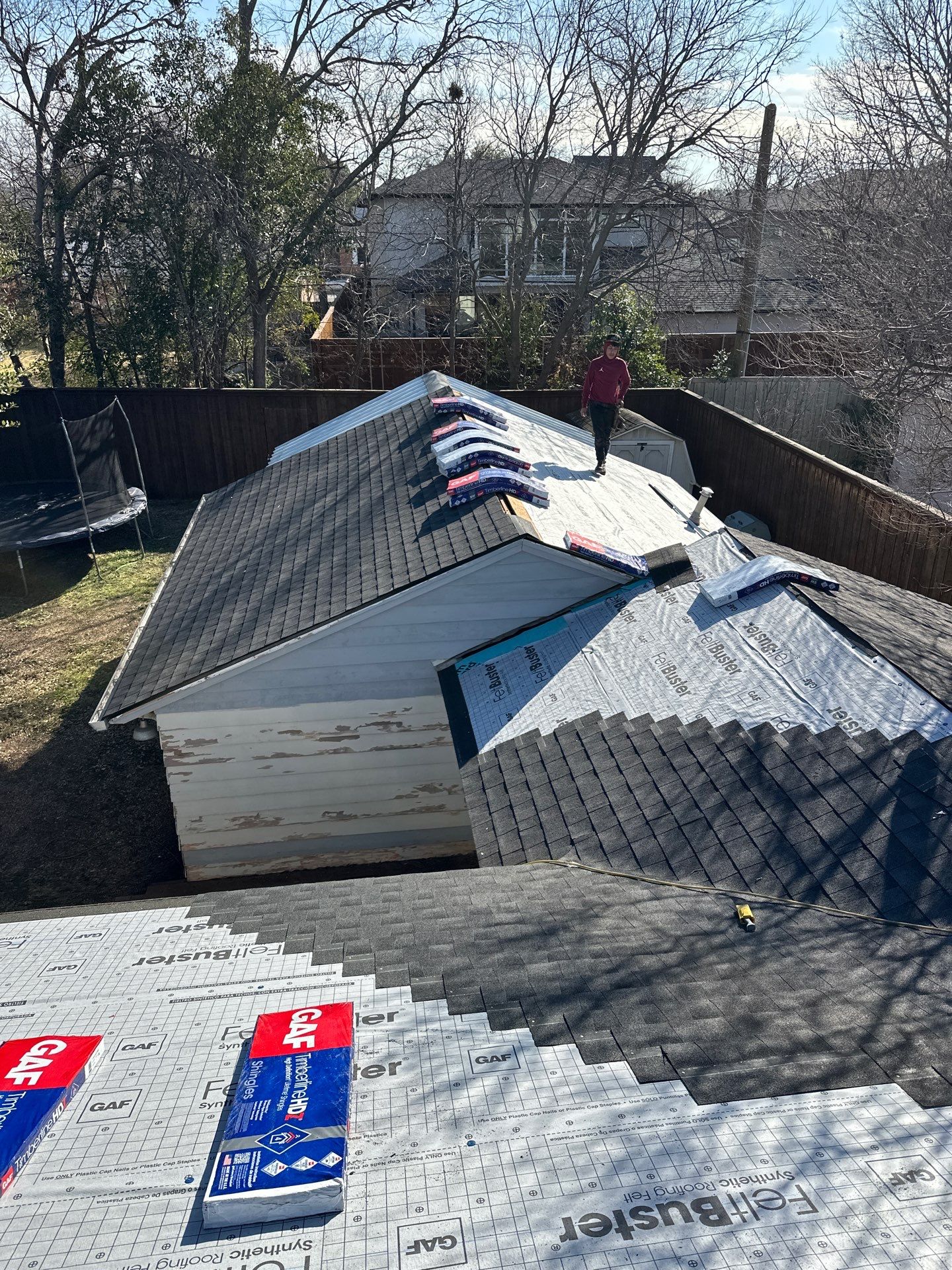 Project in Dallas  by Zeus Exteriors