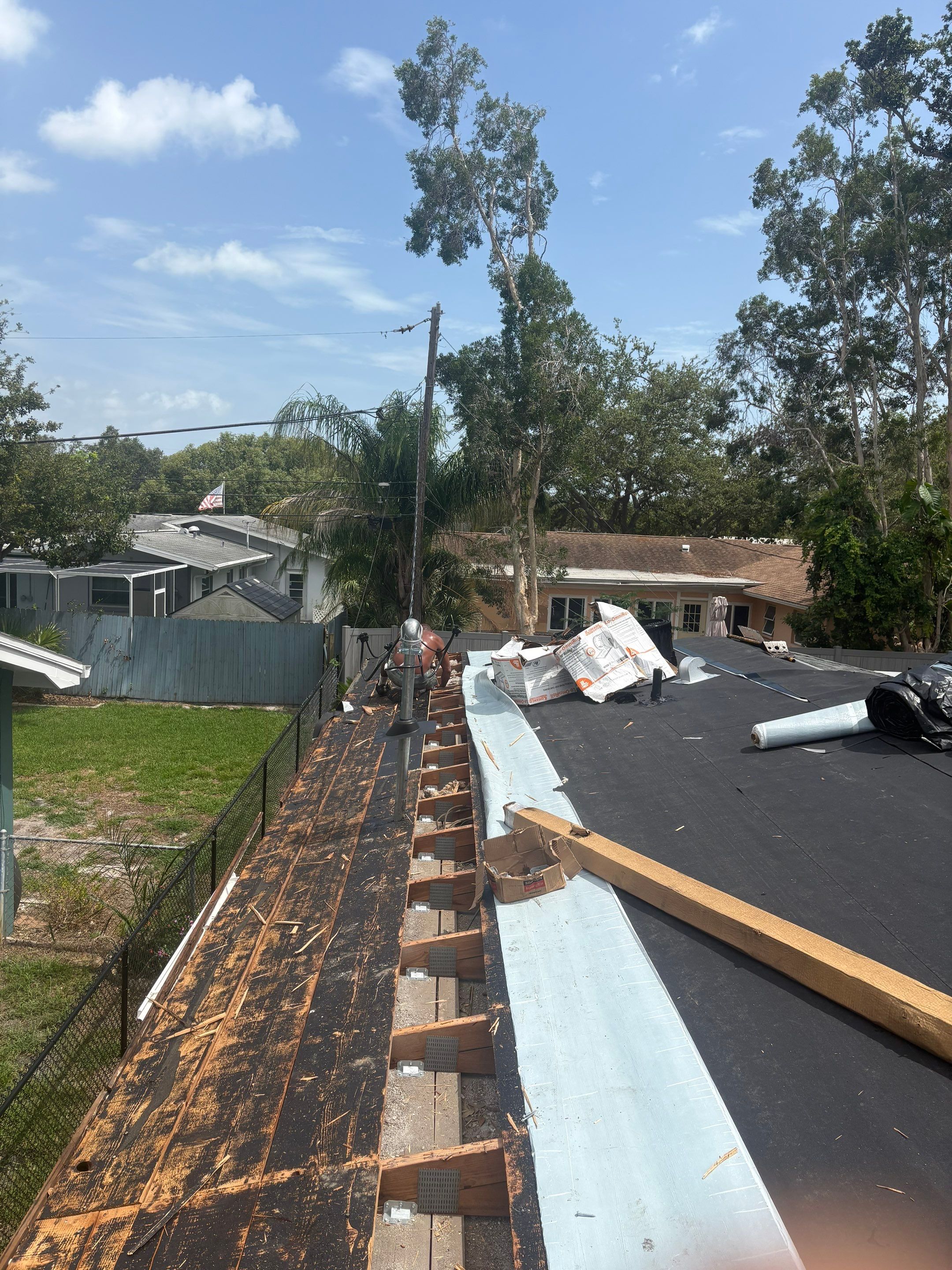 Project in Clearwater 33764 by Mitchell Roofing Company LLC 