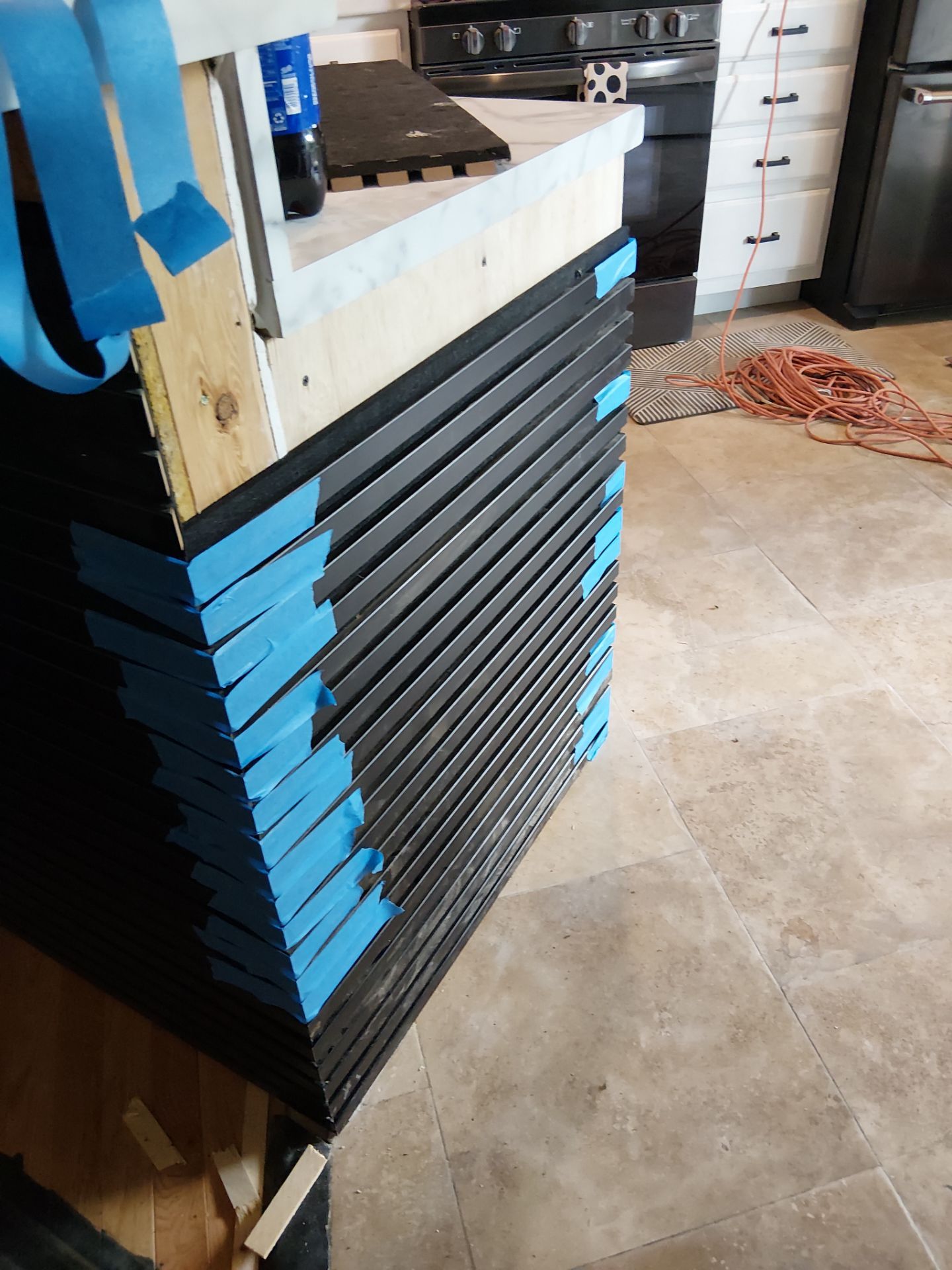 Kitchen Refresh and Hardwood Floor Restoration in Clayton by Legendary Services Company LLC.