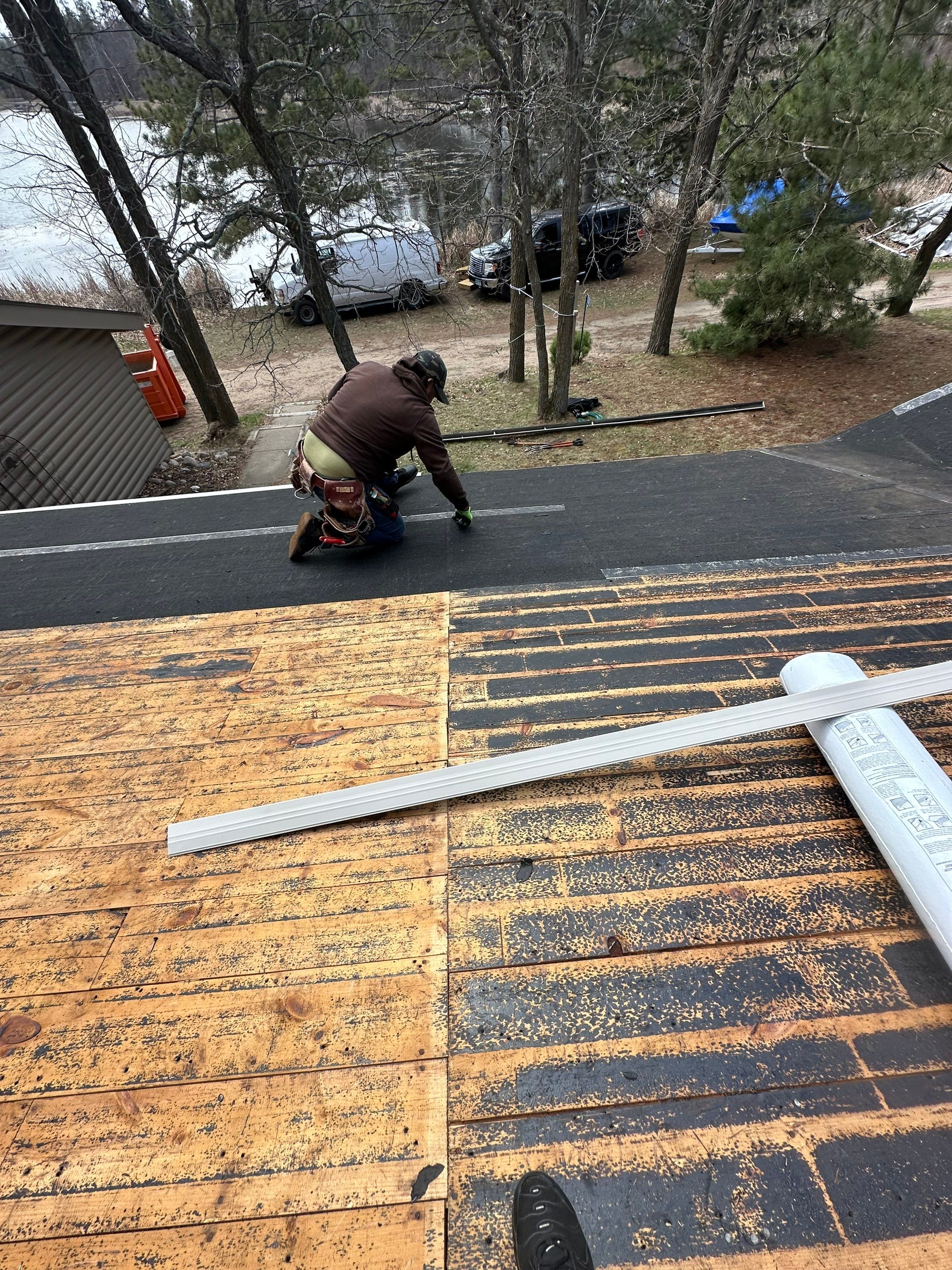 Project in Pequot Lakes by CoMitted 365 Roofing & Exteriors 